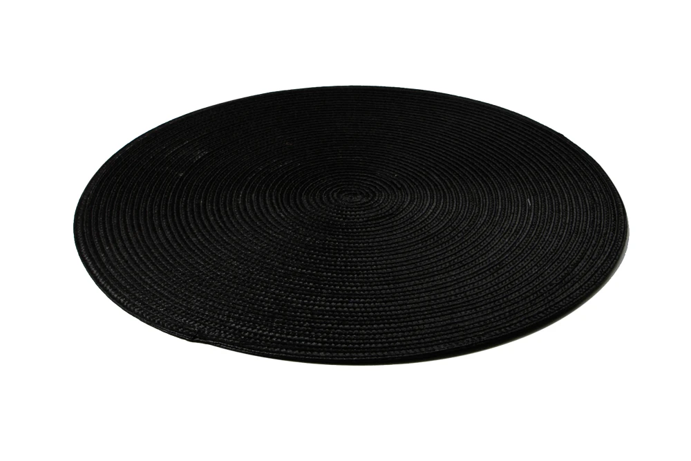  Vista Black Placemat R:38cm Gallery