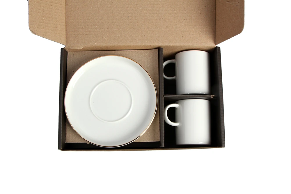  Chopin Gold Banded Coffee Set for 2 People Gallery
