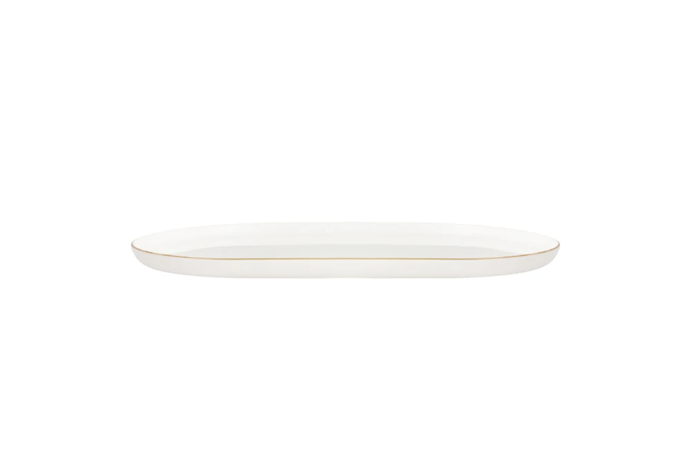  Chopin Gold Banded Oval Plate 28cm Gallery