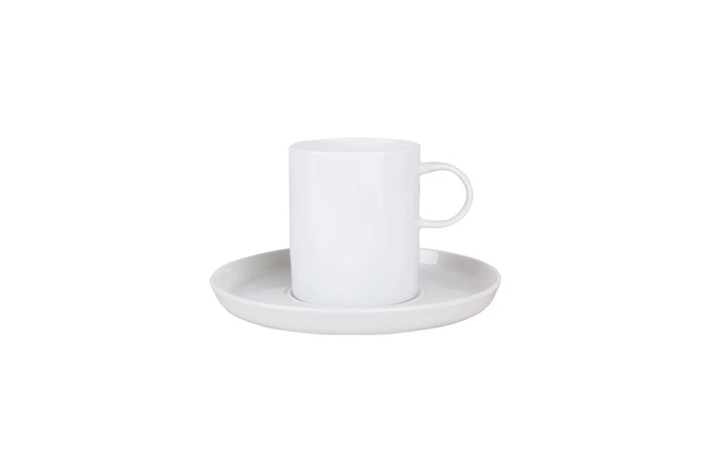  Chopin Alumilite Coffee Cup & Saucer 85cc (Bottom Glazed) Gallery