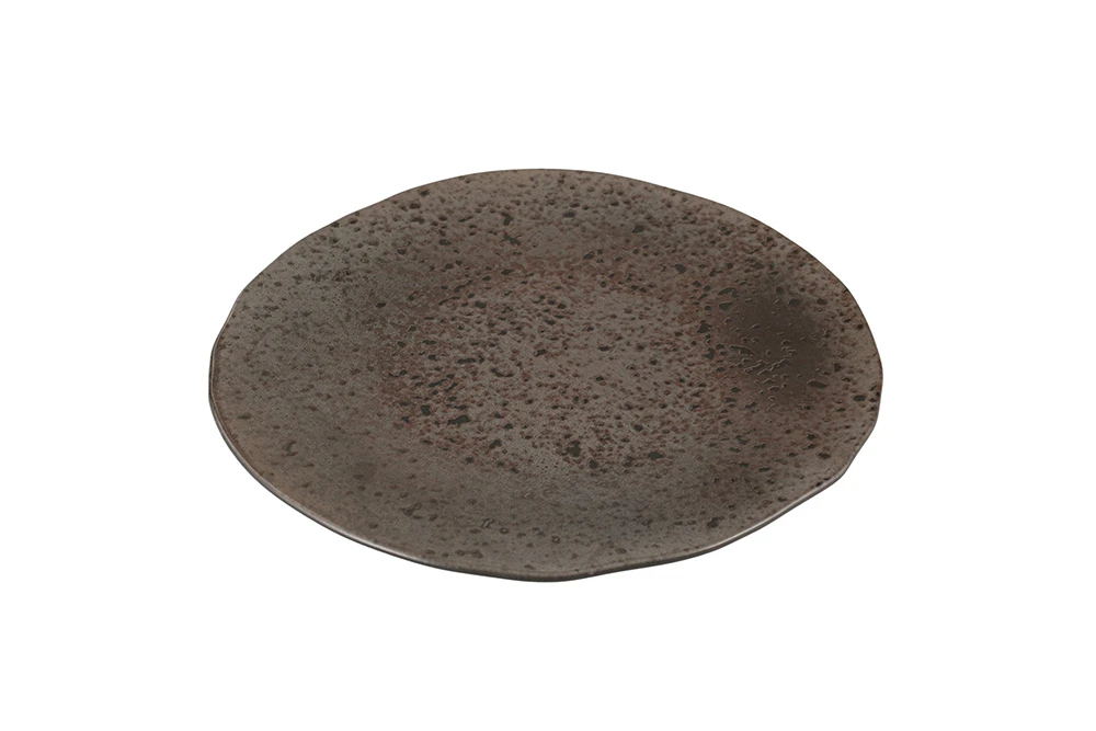  Stoneware Ironstone Flat Plate 17cm Gallery