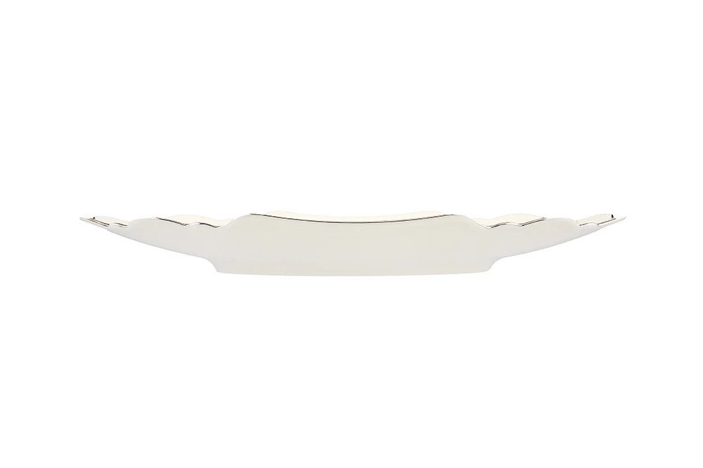  Tide Platinum Banded Oval Plate 32cm Gallery