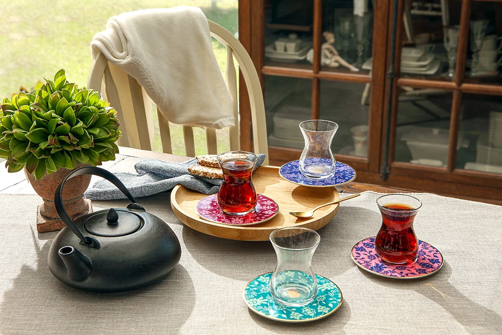 Glamorous Tea Glass Set 8 pcs. Gallery