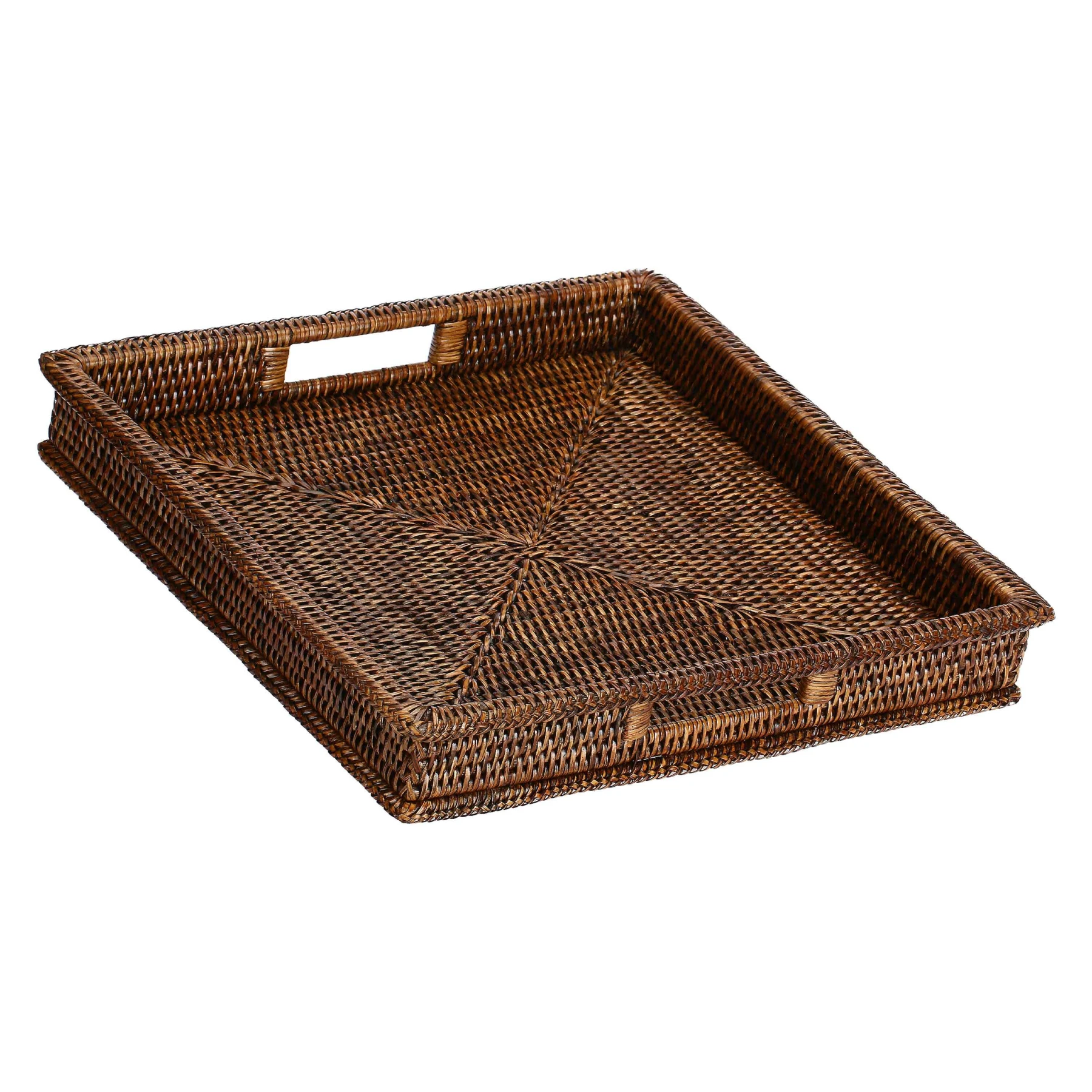 BOTANIO SQUARE TRAY 40X40X5CM BROWN Gallery