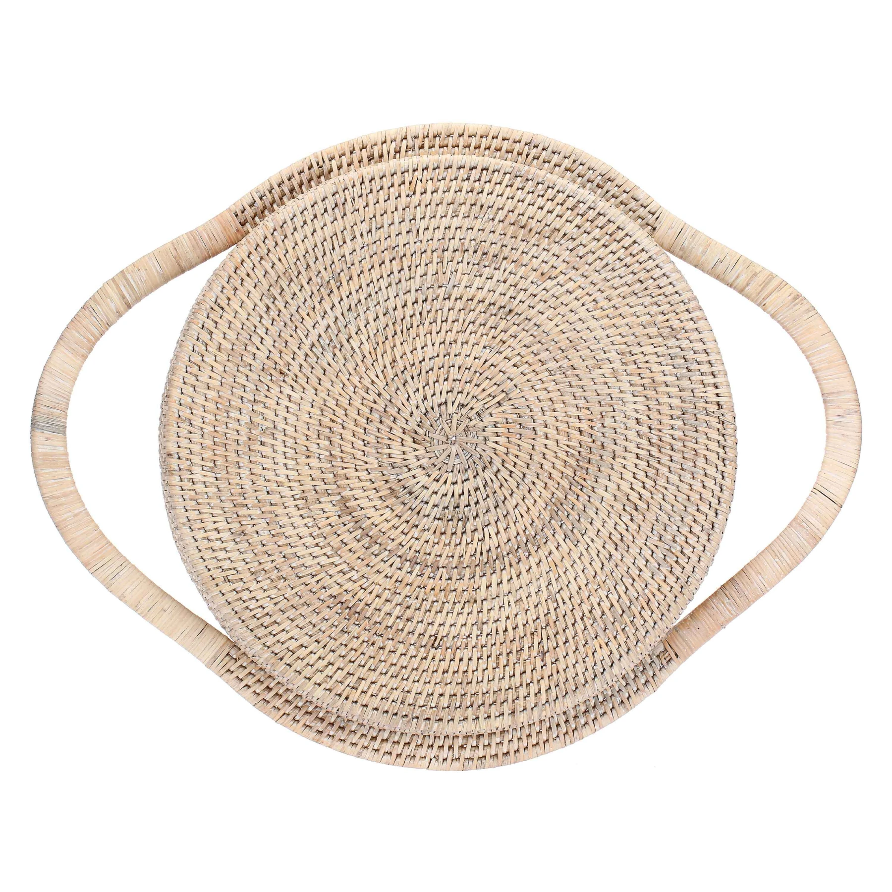 BOTANIO ROUND TRAY 36 5 53X41X5CM WHITE Gallery