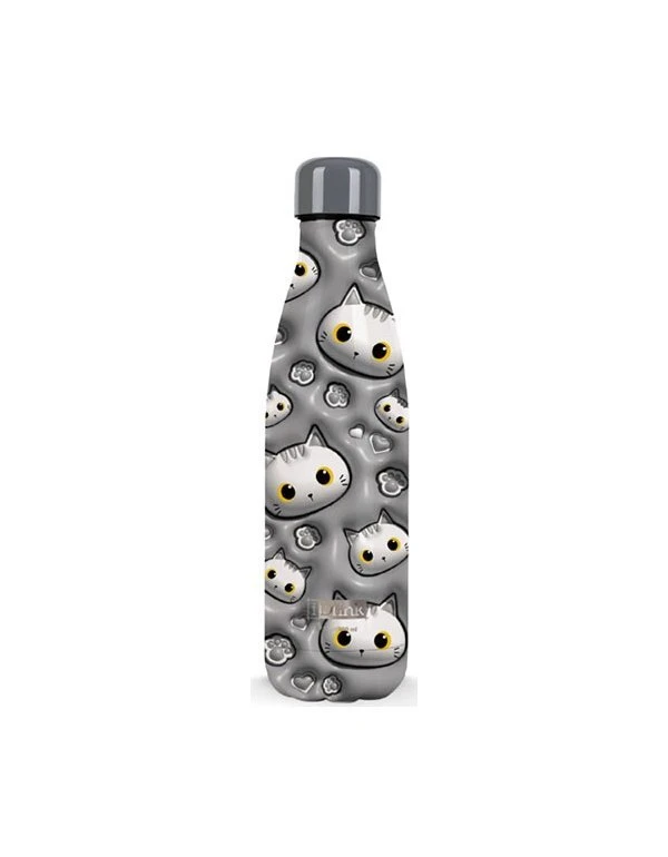 Thermal Bottle 500 ML White Cat 3D Gallery