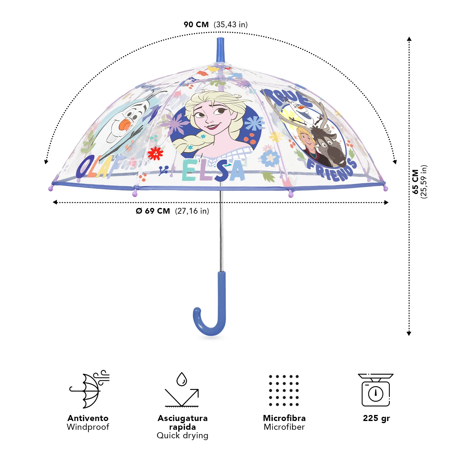Frozen print Umbrella Gallery