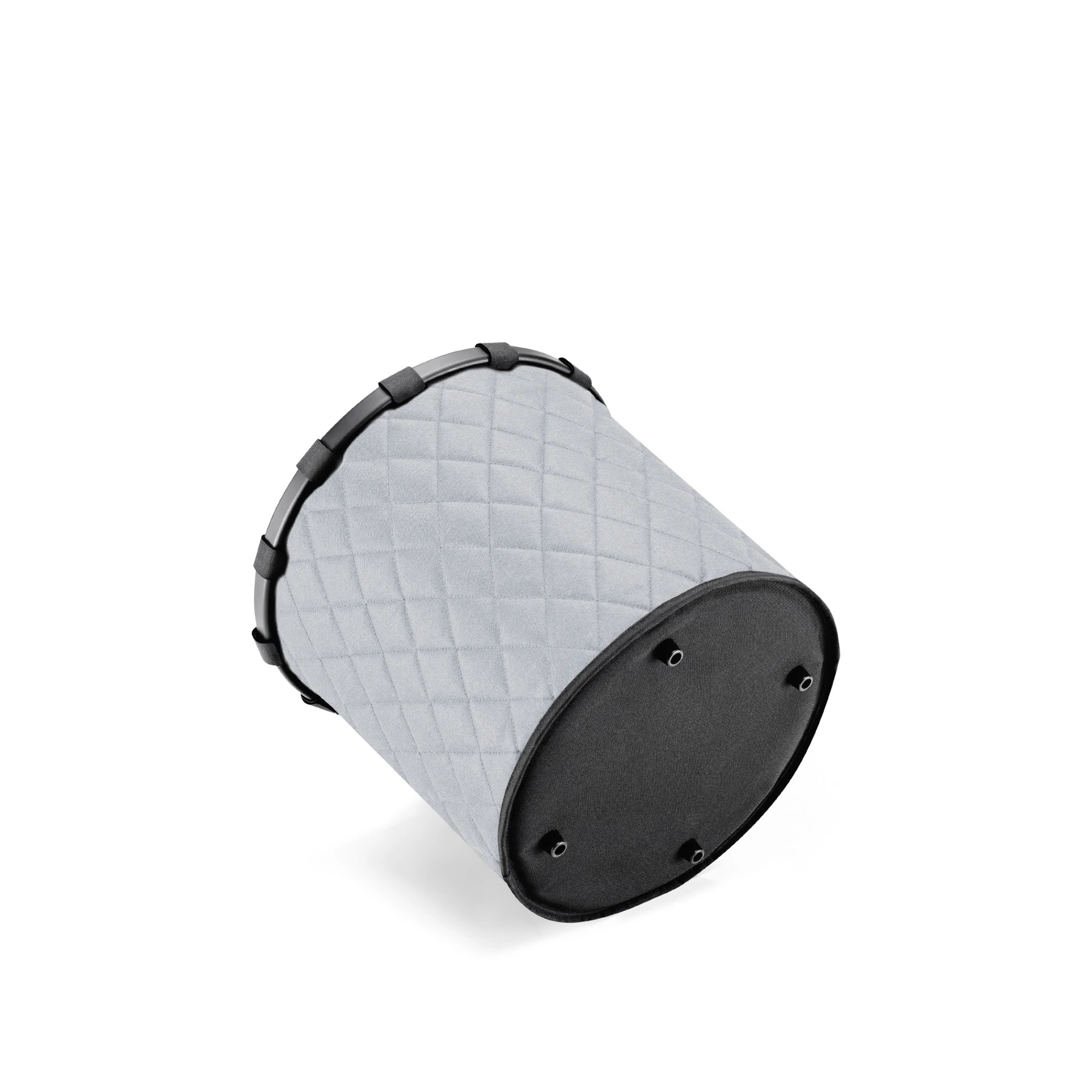 homebasket M frame rhombus - light Grey Gallery