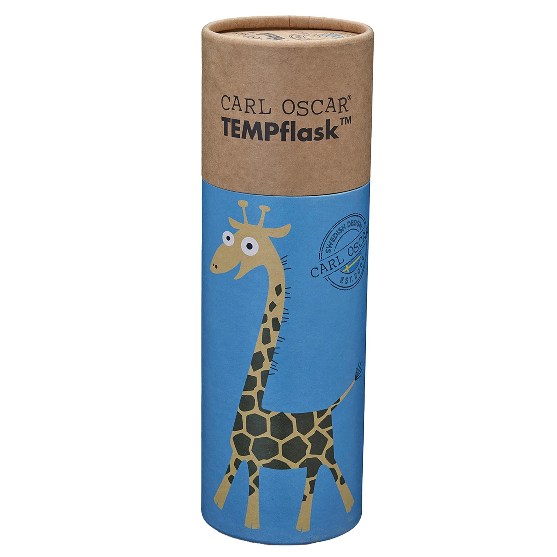 TEMPflask 0.35 L - Turquoise-Giraffe Gallery