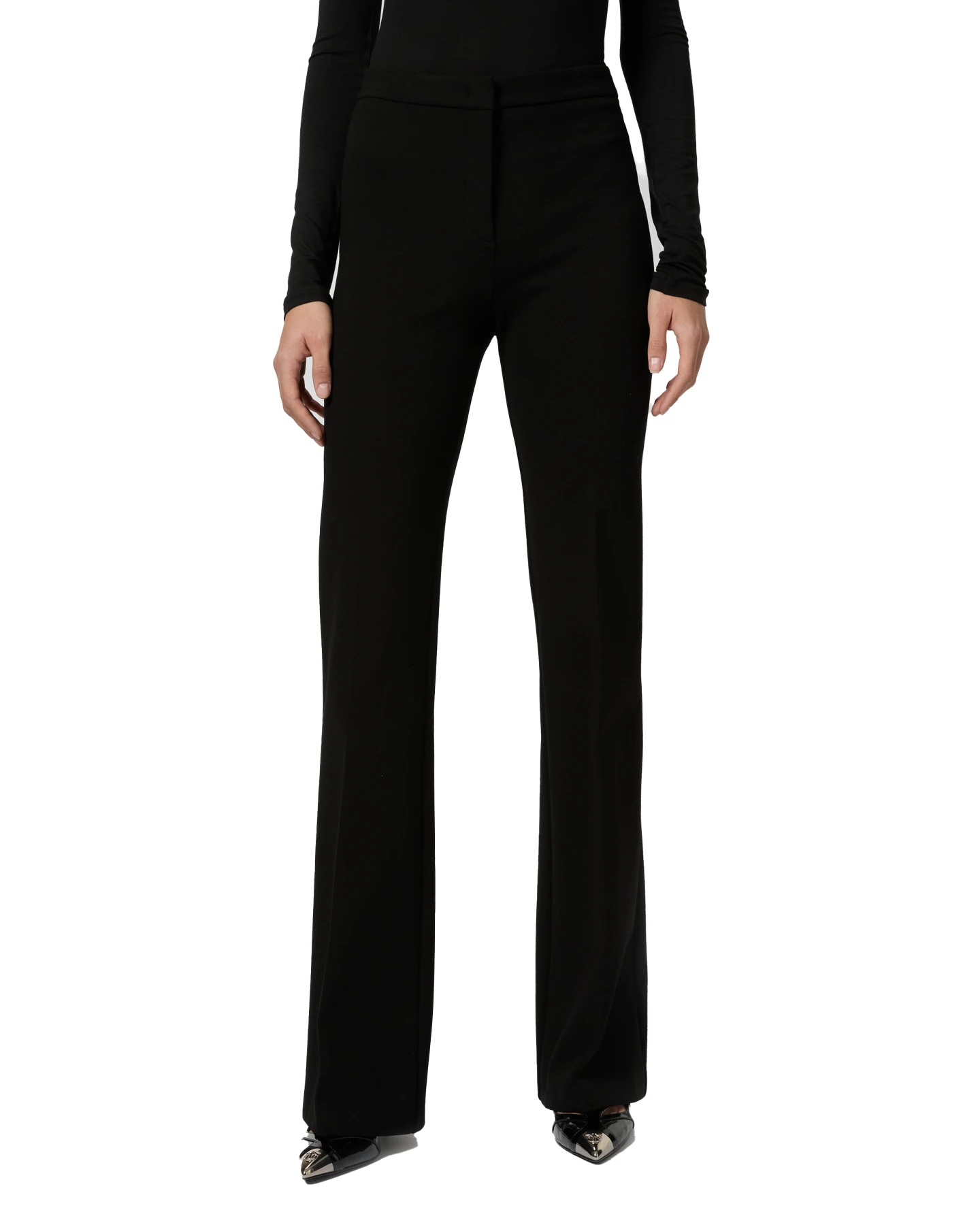 Flared full Milano trousers Gallery