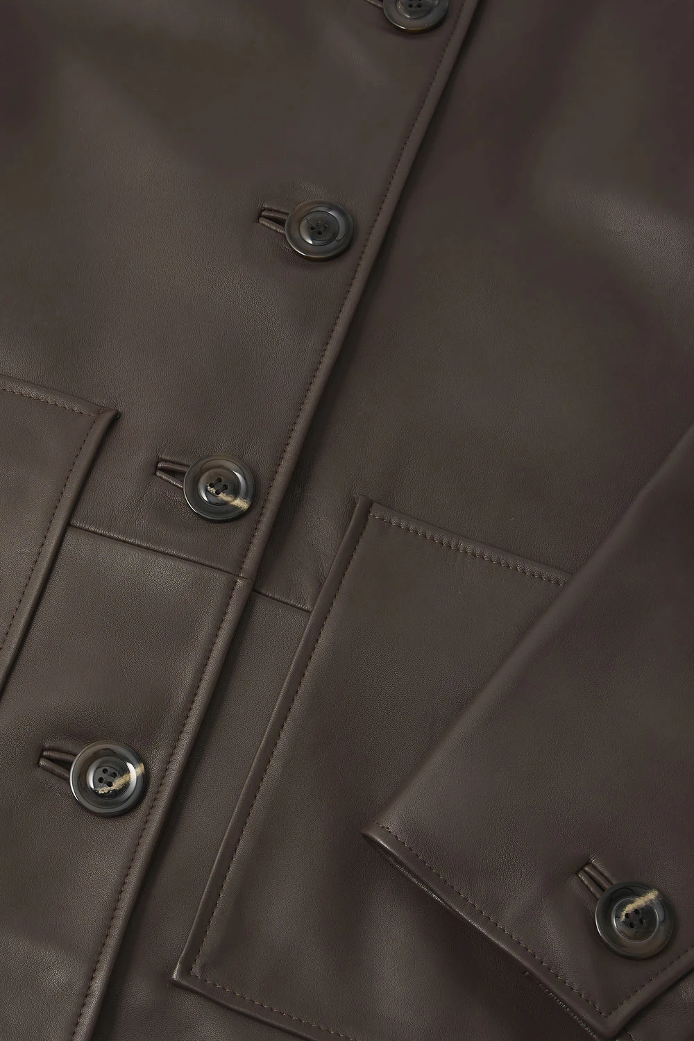 Oversized Leather Jacket Gallery