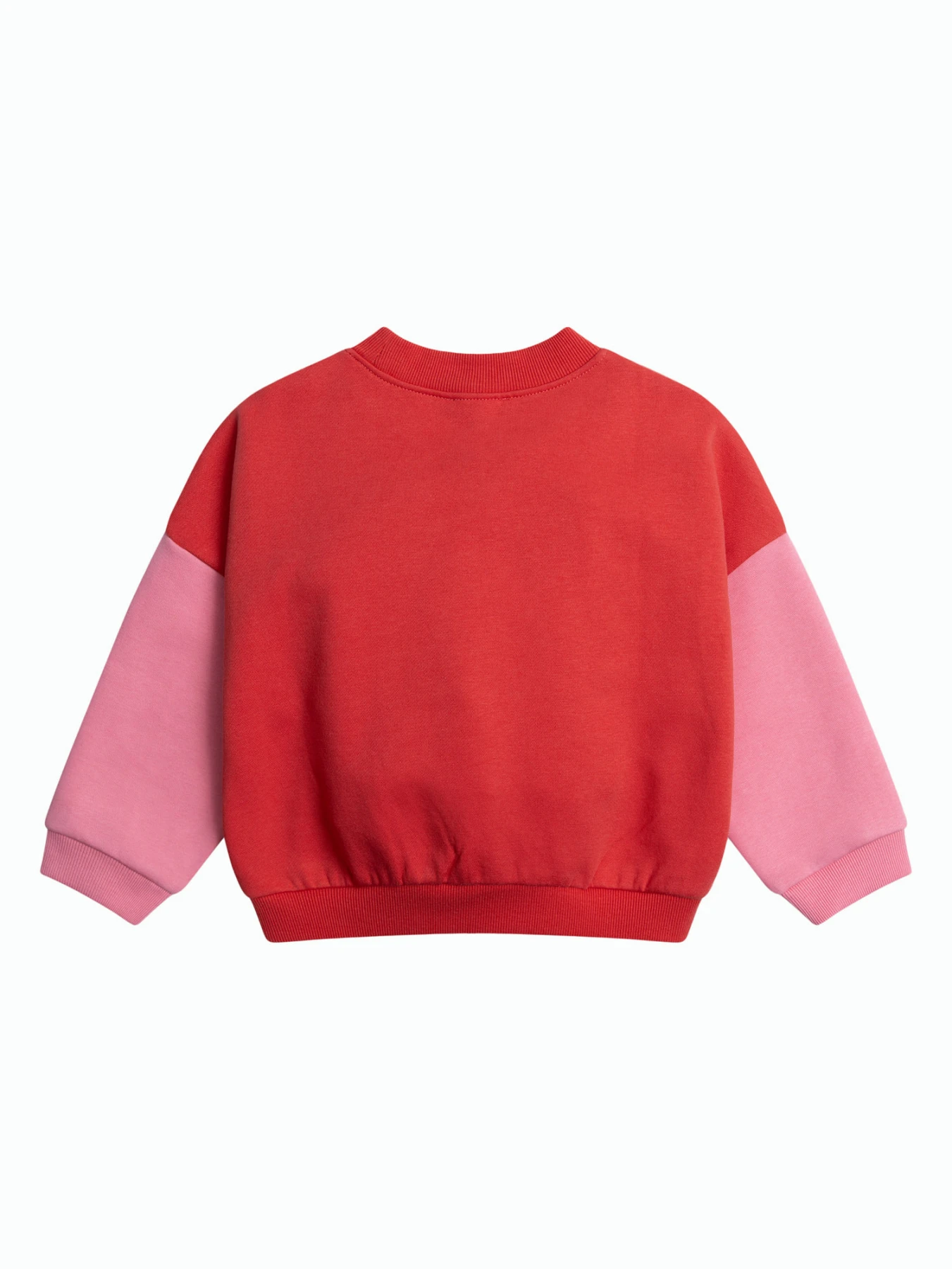 Velvet colourblock sweatshirt Gallery