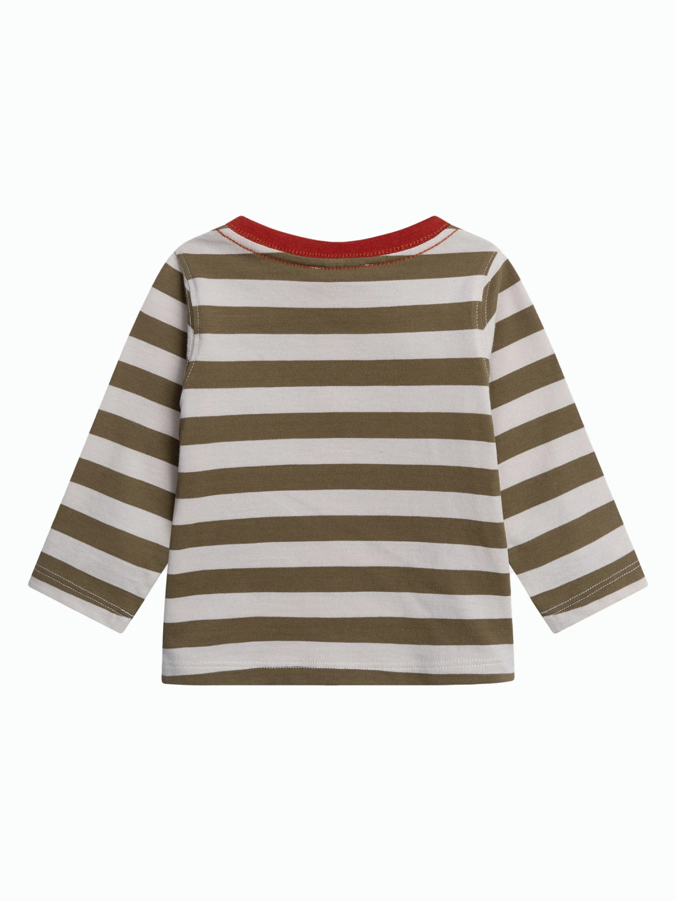Striped T-Shirt with Animal Pocket Gallery