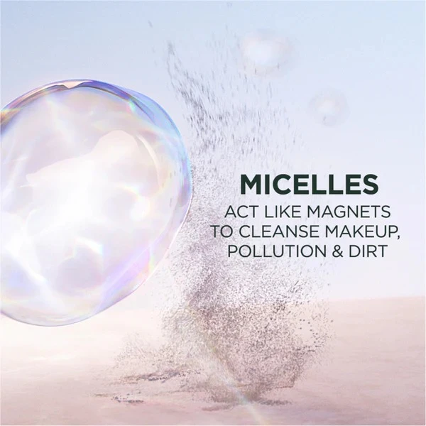 Garnier Micellar Water Facial Cleanser and Makeup Remover Pink for Sensitive Skin Gallery