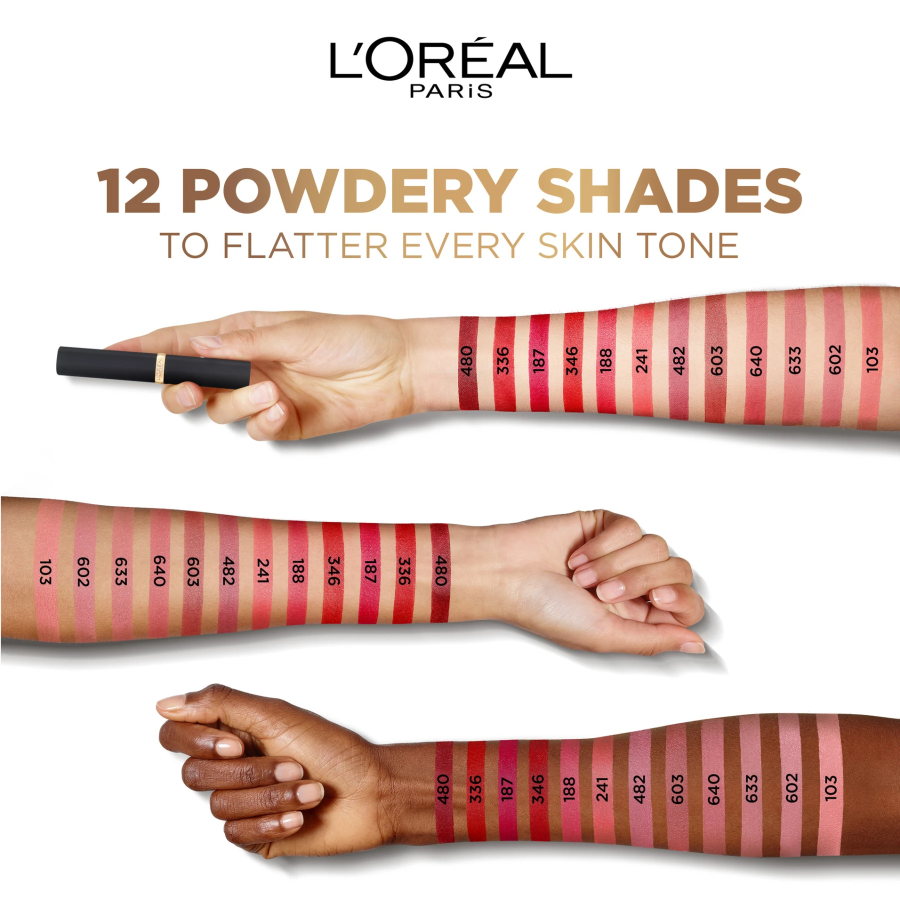 L’Oréal Paris Colour Riche Intense Volume Matte Lipstick with Hyaluronic Acid -16hr wear Gallery