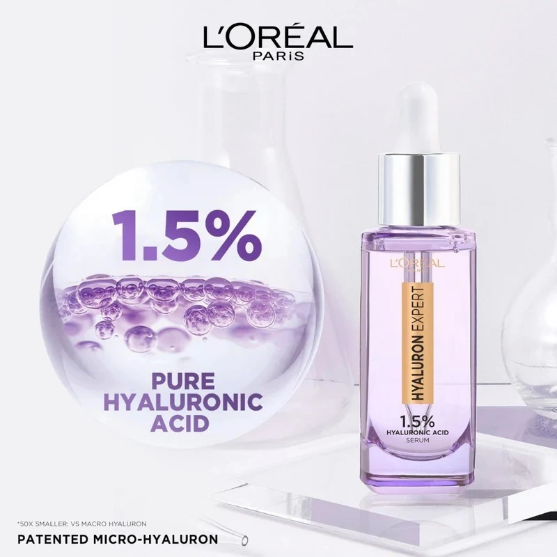 L’Oréal Paris Hyaluron Expert Moisturiser and Anti-Aging Plumping  Serum with Hyaluronic Acid Gallery