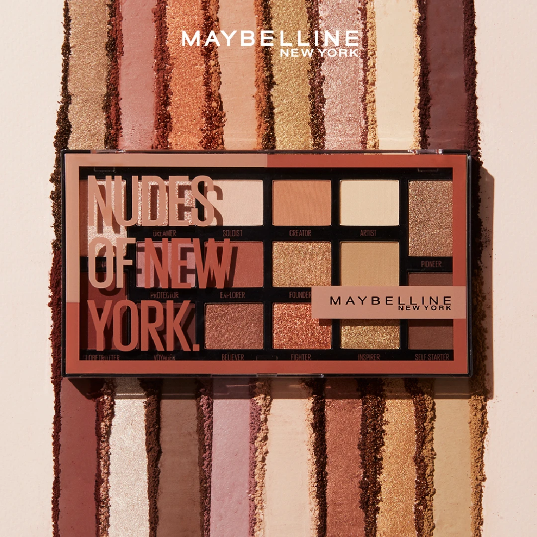 Maybelline New York - Nudes of New York Eye Shadow Palette Gallery