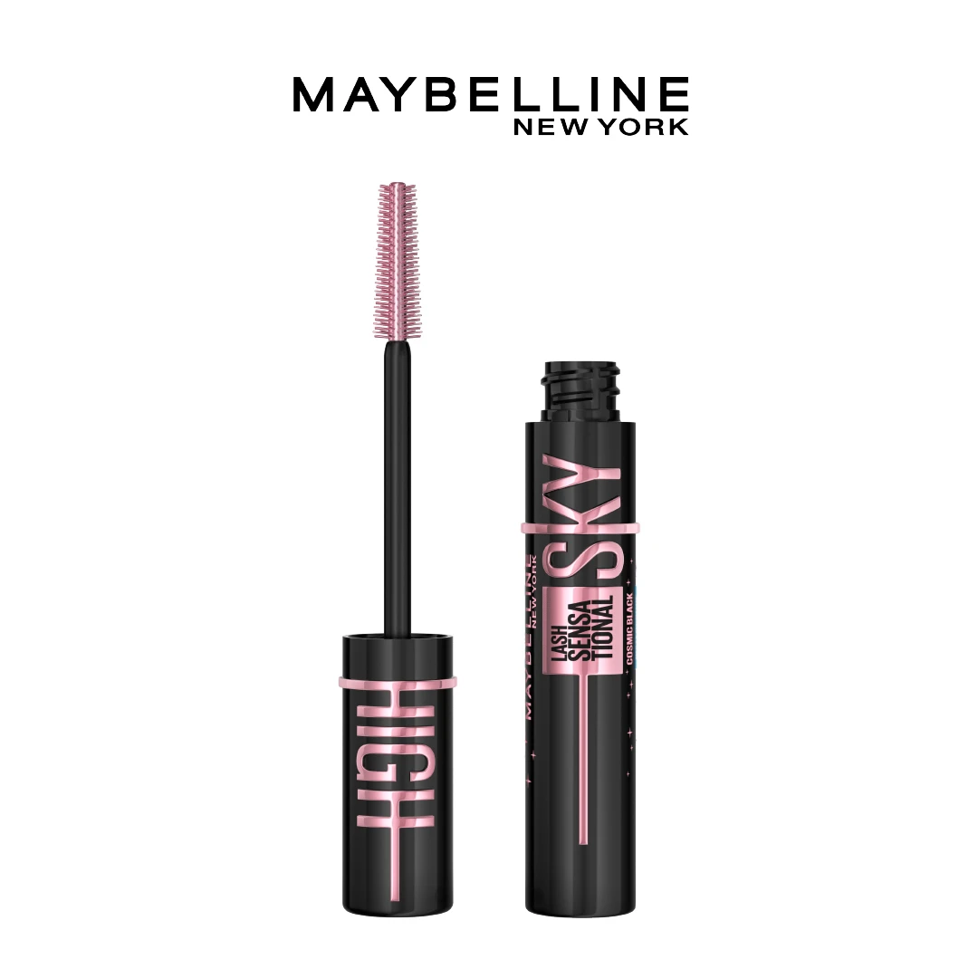 Maybelline Lash Sensational Cosmic Black Sky High  Volumizing & Lengthening Intense Black  Gallery
