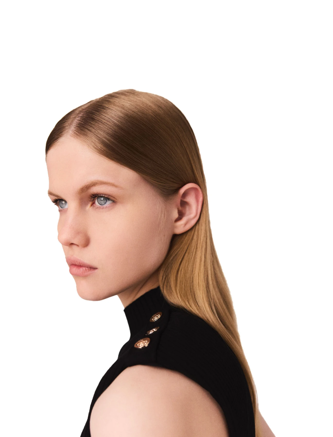 Short mesh and taffeta dress Gallery