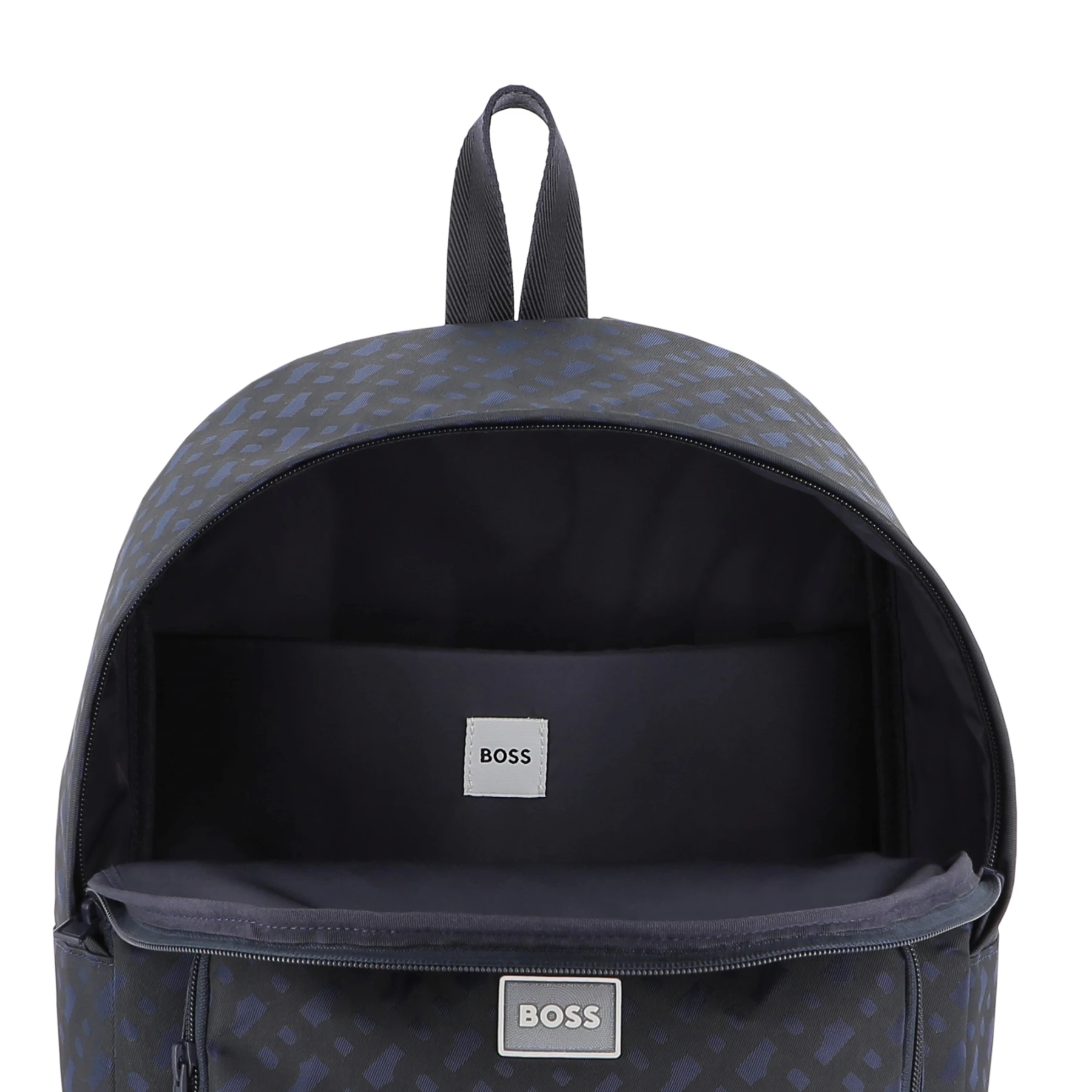"double B" allover print Backpack Bag Gallery