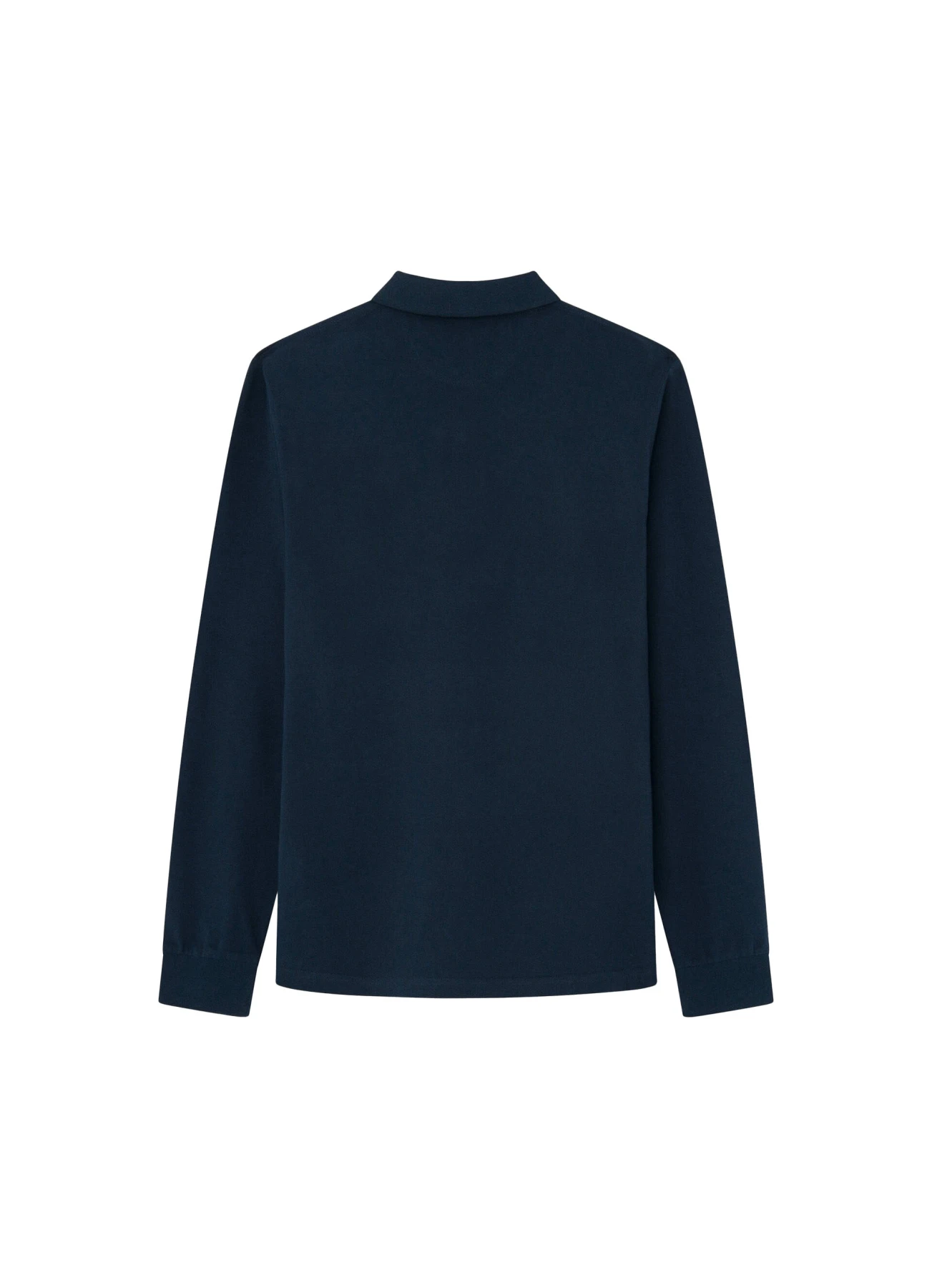 Slim Fit Long Sleeve Pique Polo Gallery