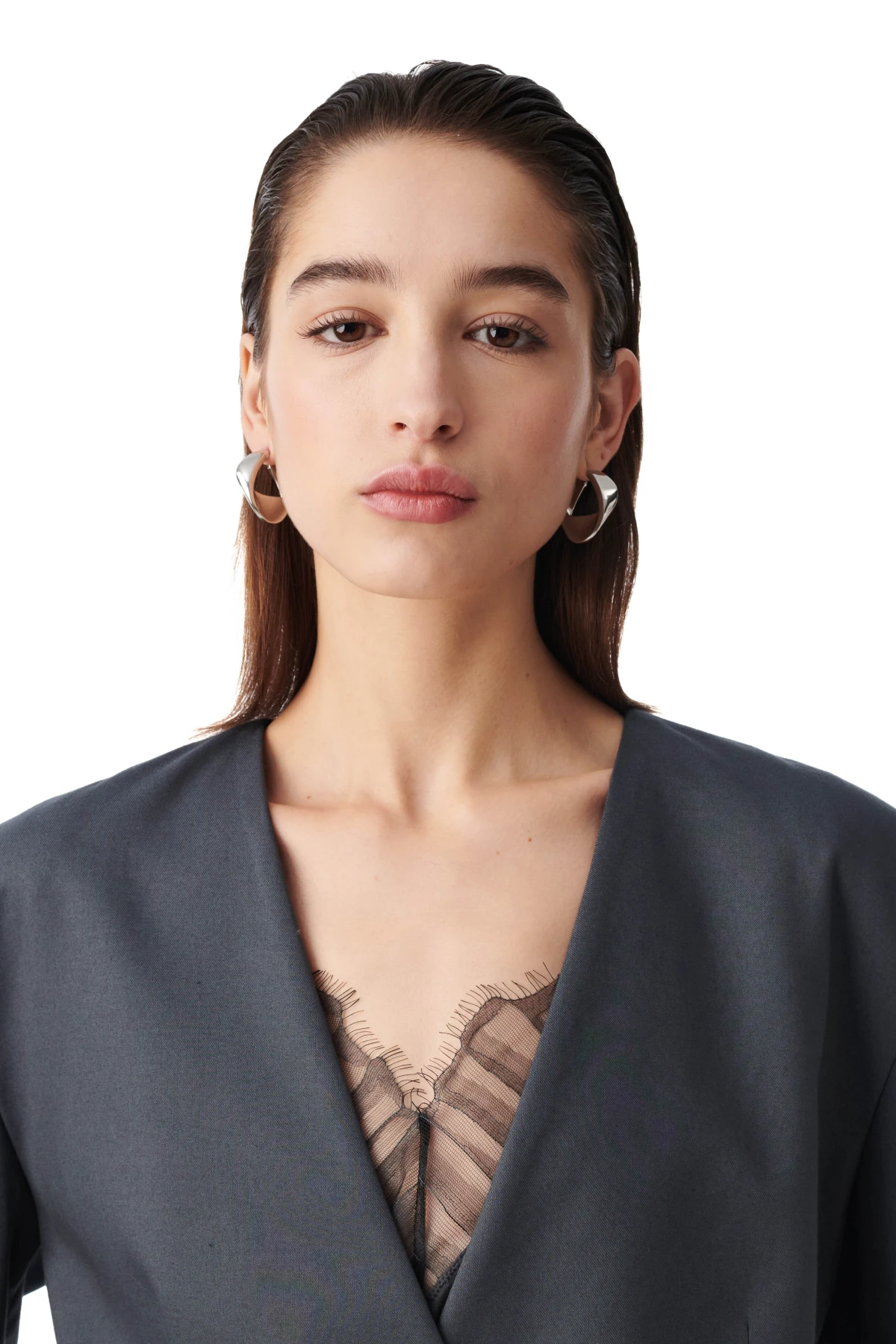 V-NECK SUIT JACKET Gallery