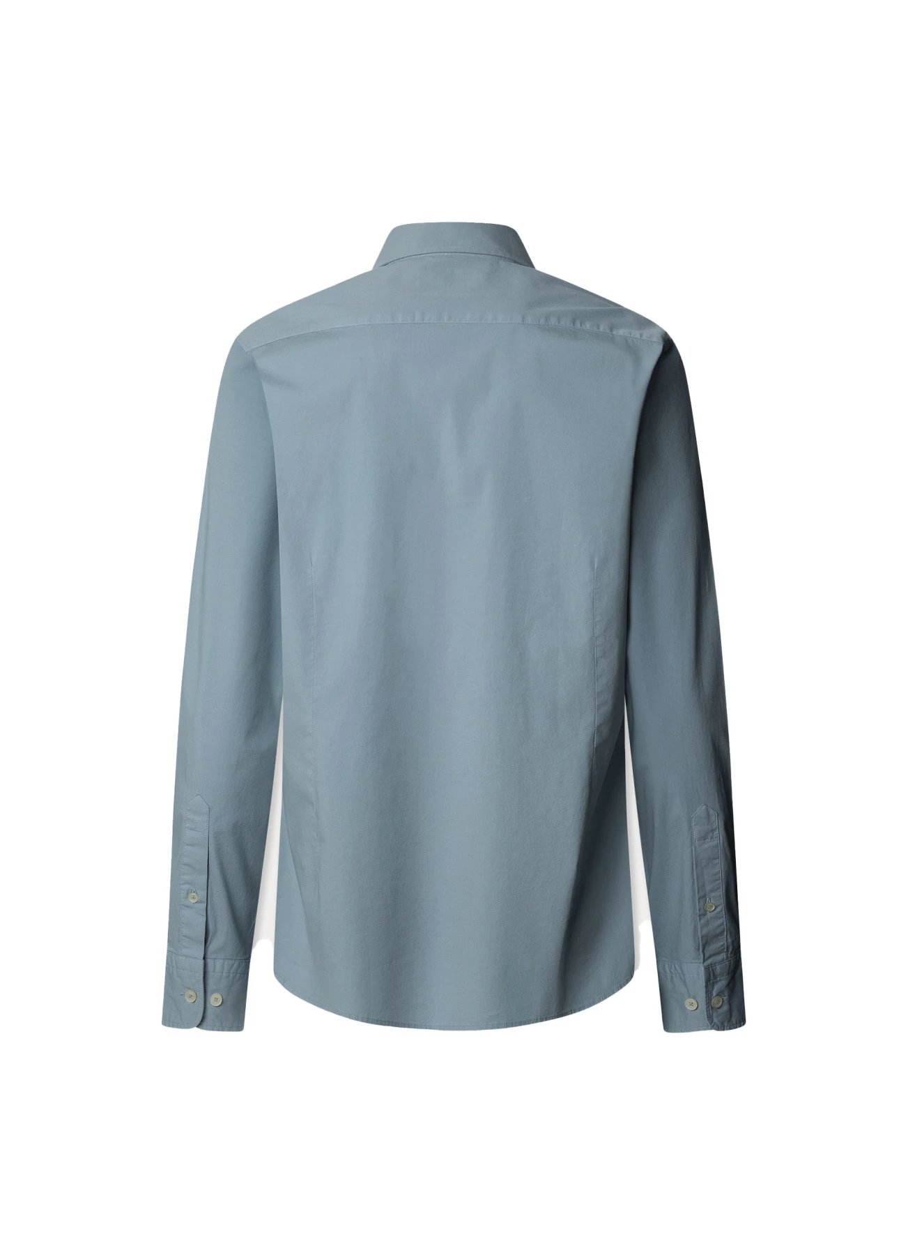 Tailored Fit Garment Dyed Poplin Shirt Gallery