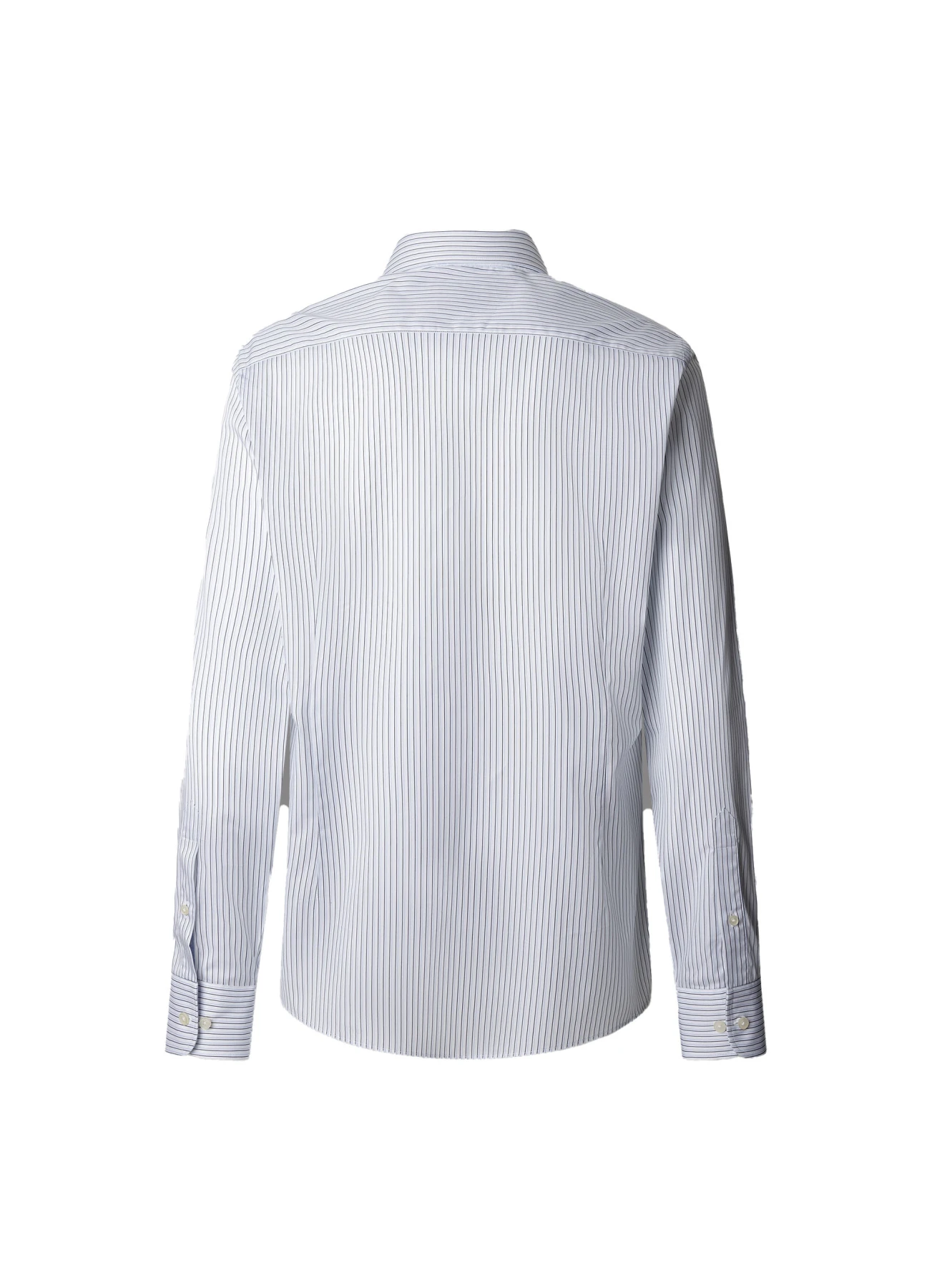 Poplin Stripe Slim Fit Shirt Gallery