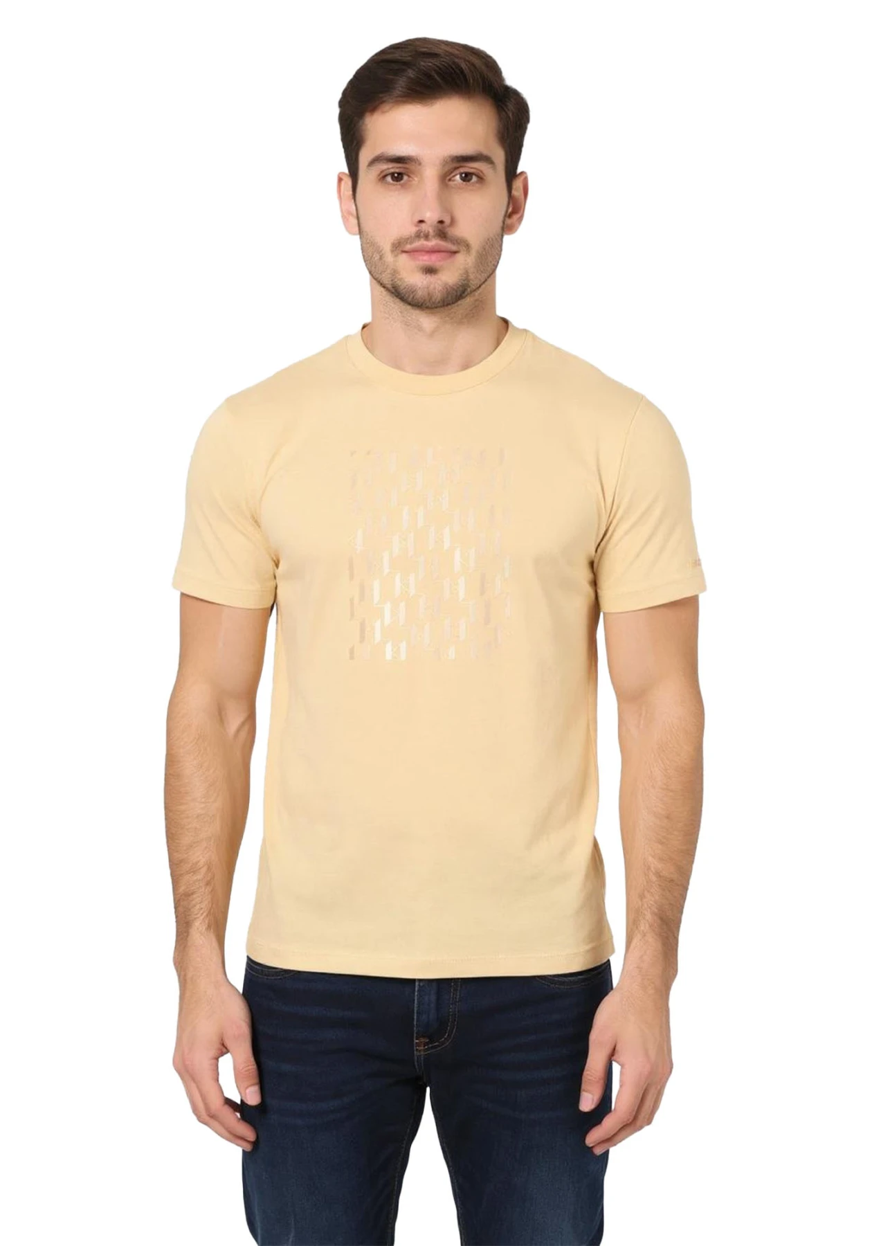 Embossed Graphic short Sleeve T-shirt Gallery