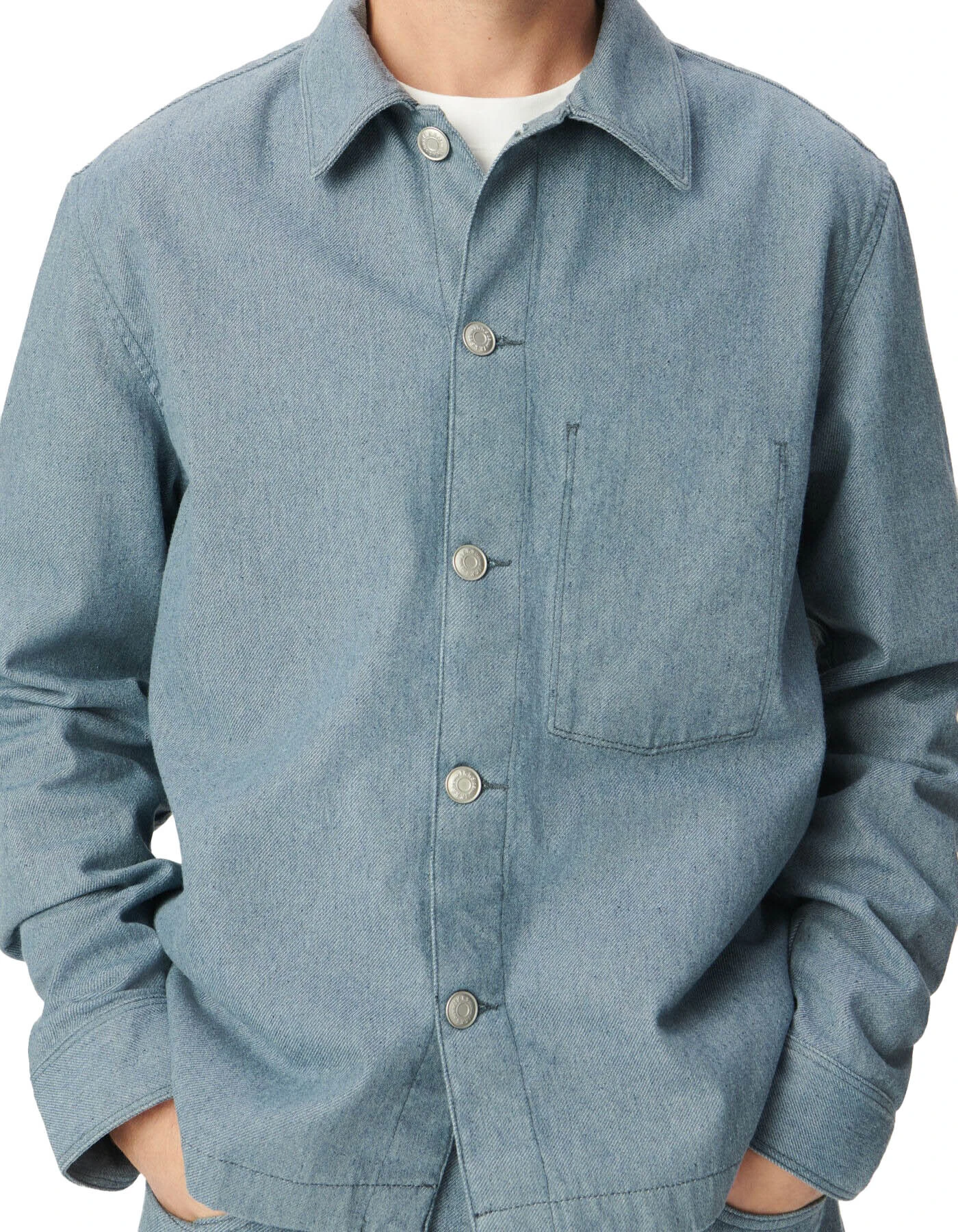 worker-style denim jacket Gallery