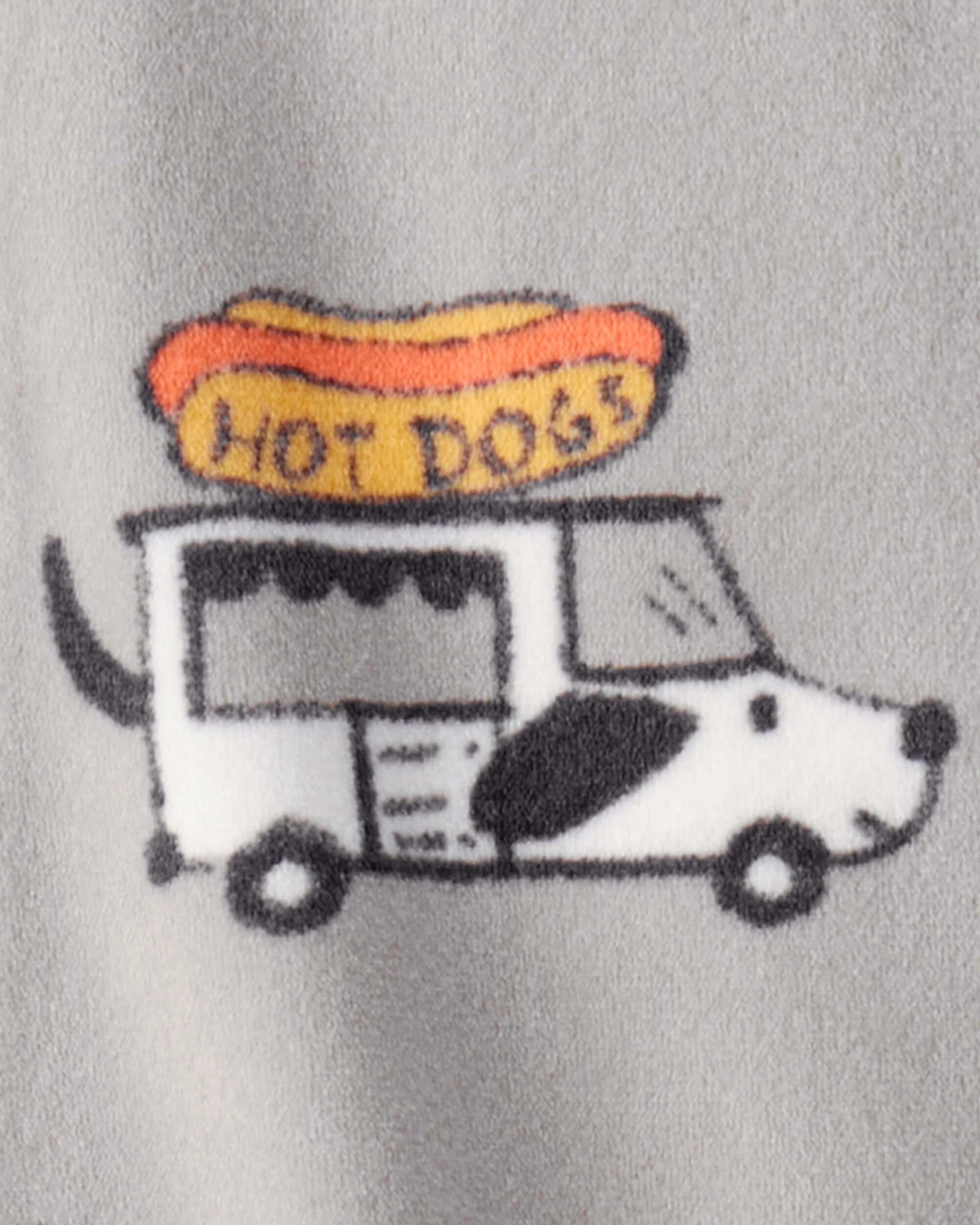 Boy Food Truck DreamPlush Snug Fit Long-Sleeve 1-Piece Pajamas Gallery