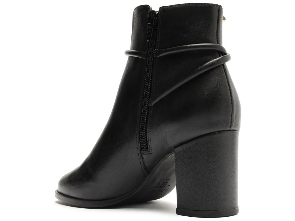Heeled Leather Ankle Boots with a Tie-Detail Gallery