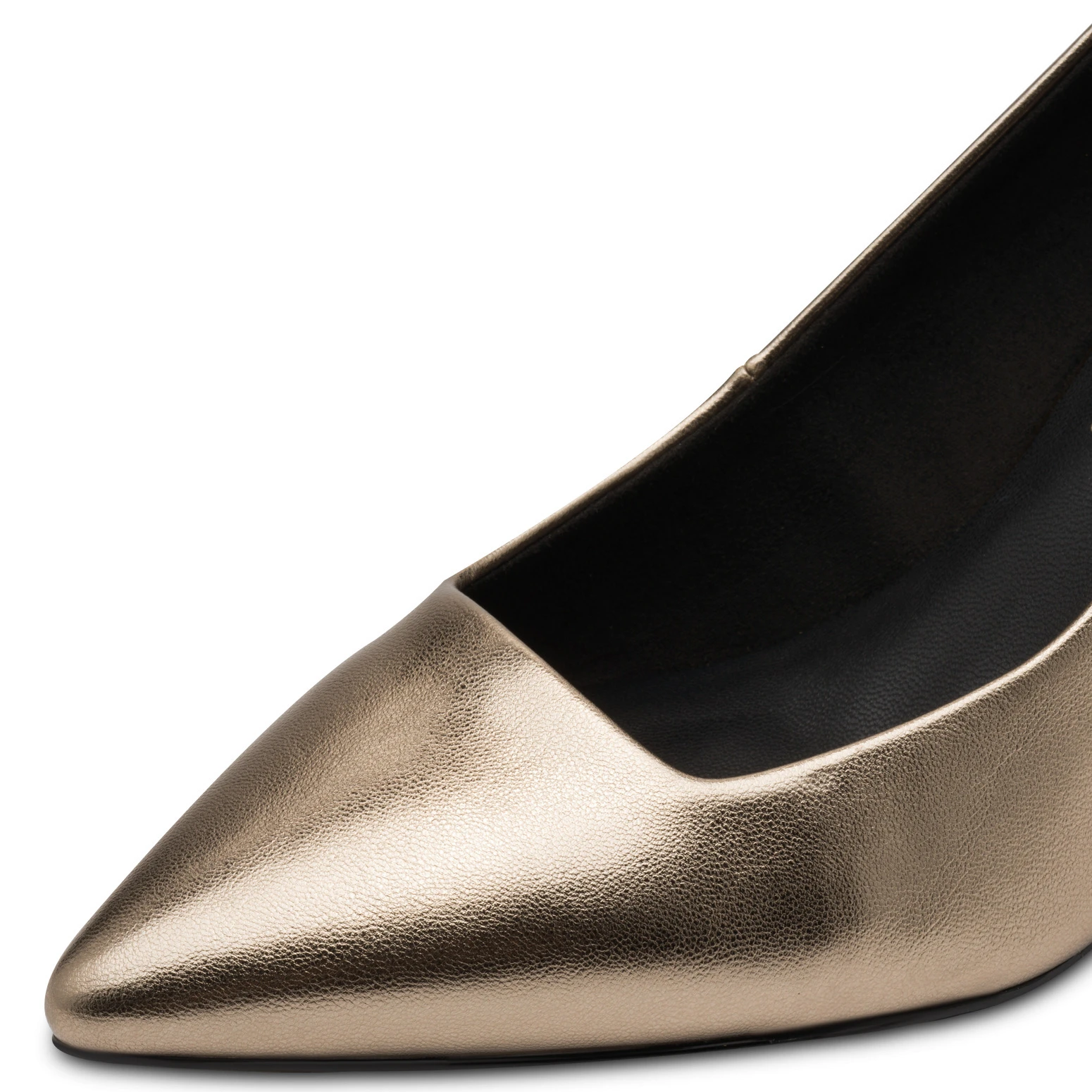 Leather Pointed-Toe Pumps Gallery