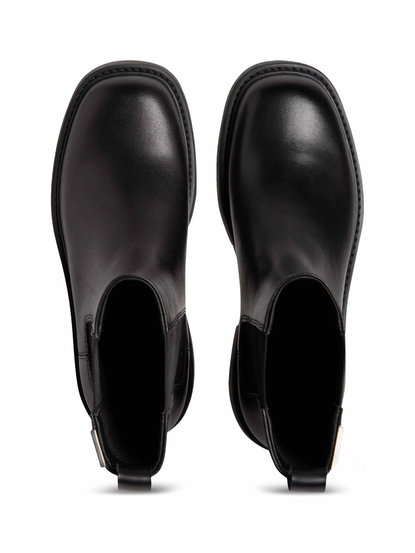 Leather Combat  Chelsea Boots Gallery