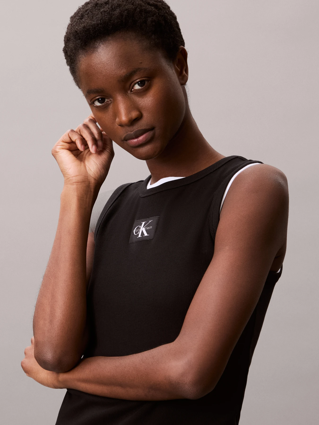 Stretch Cotton Tank Gallery