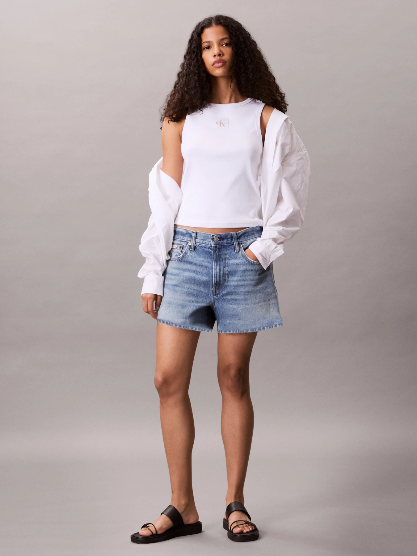 Stretch Cotton Tank Gallery