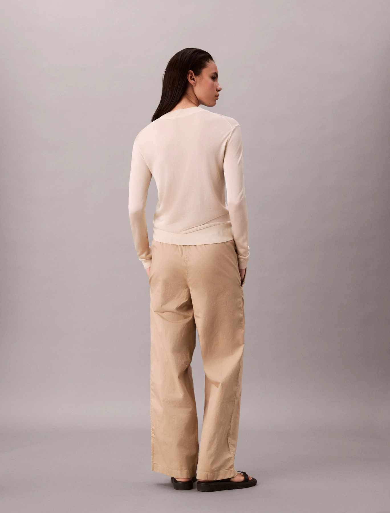 Stretch Cotton Cargo Trousers Gallery