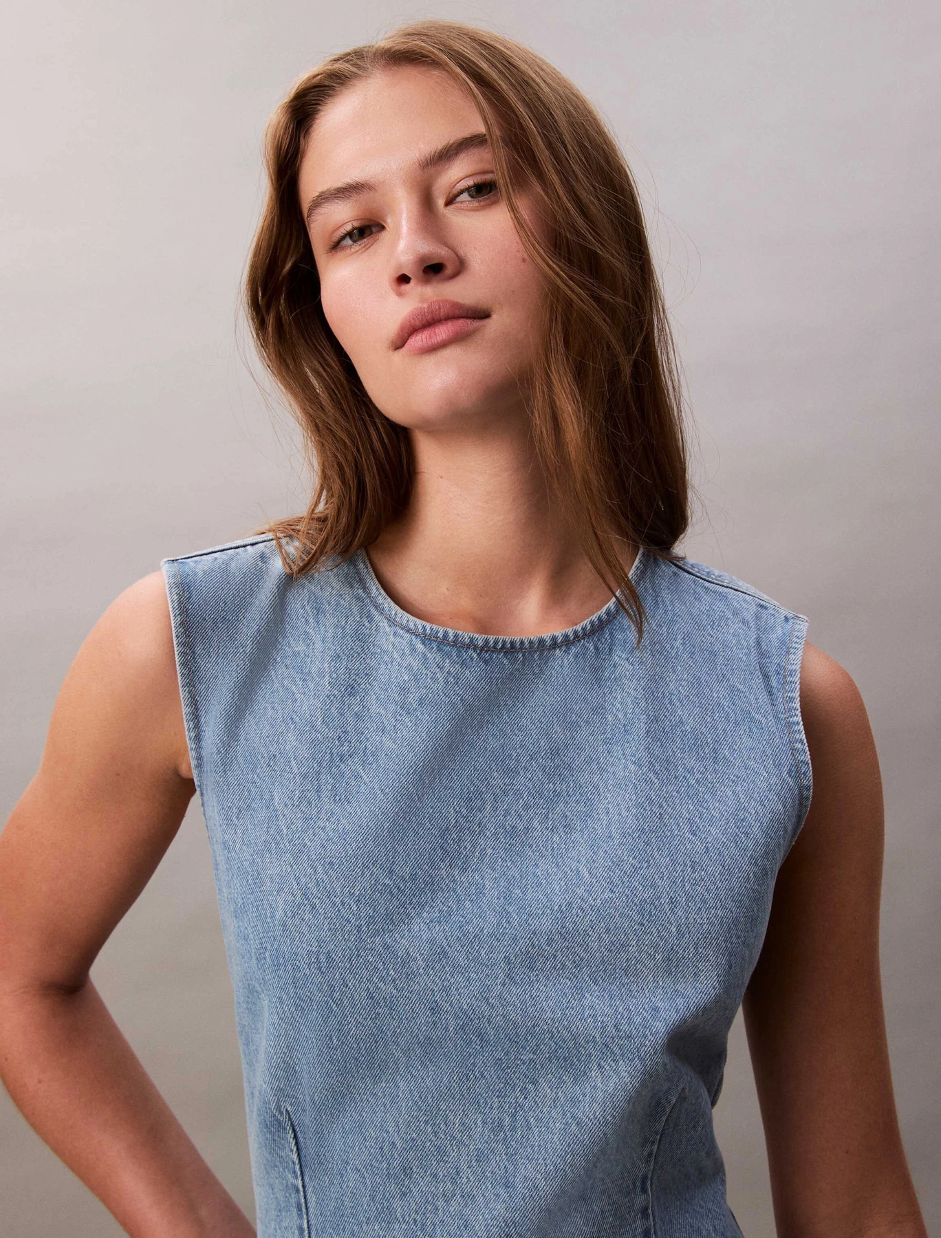 Cap Sleeve Short Dress with Open Back Gallery