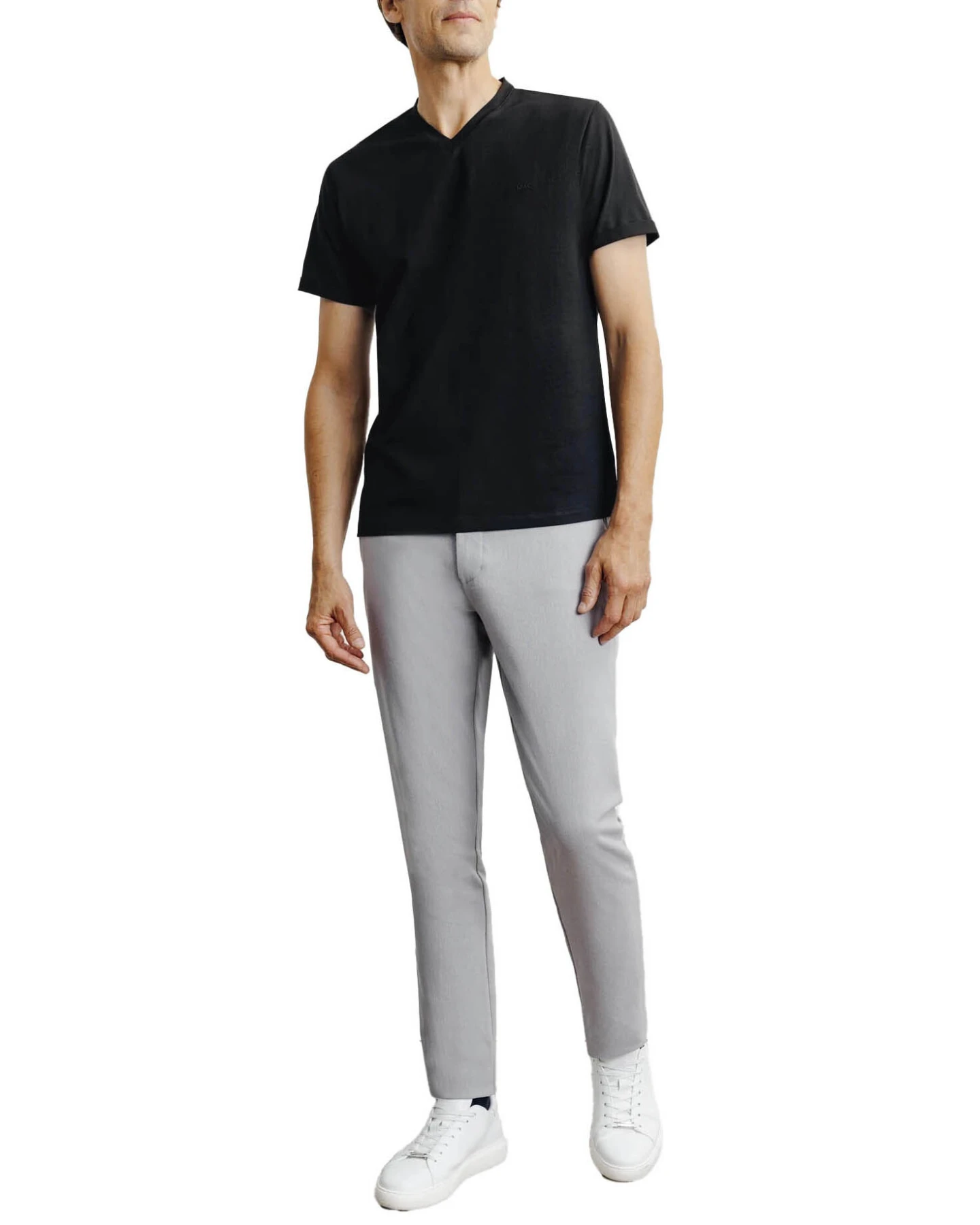 Short Sleeves V-neck T-shirt Gallery