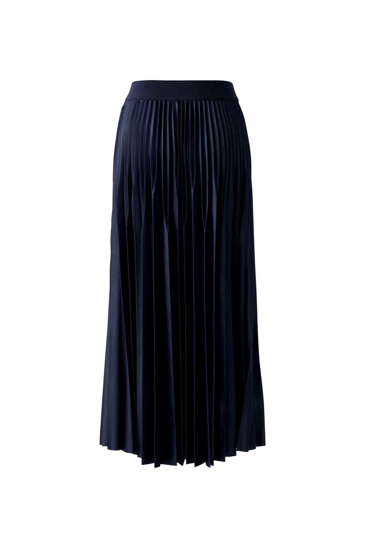 Pleated Skirt with Glossy Coating Gallery