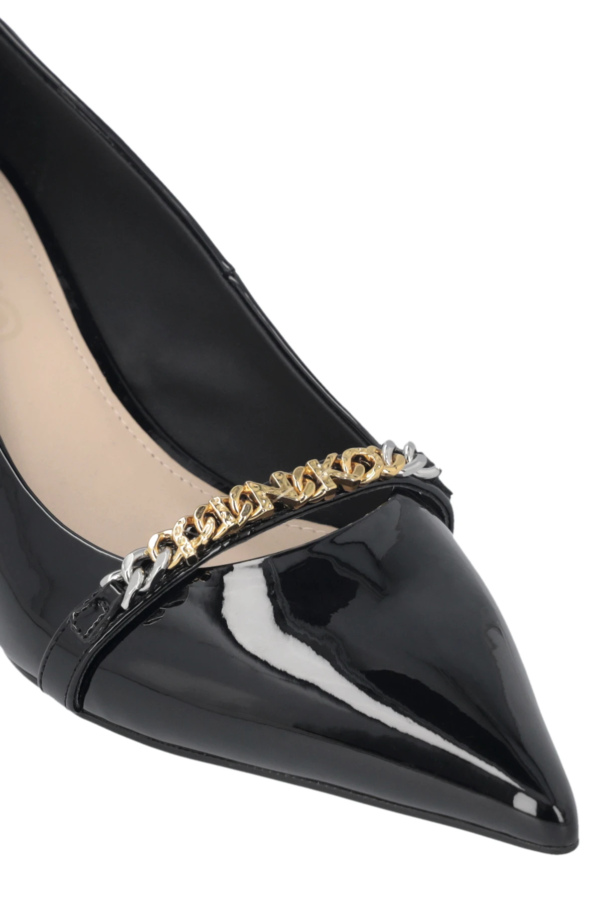 Patent Pump with Gold Chain Detail Gallery