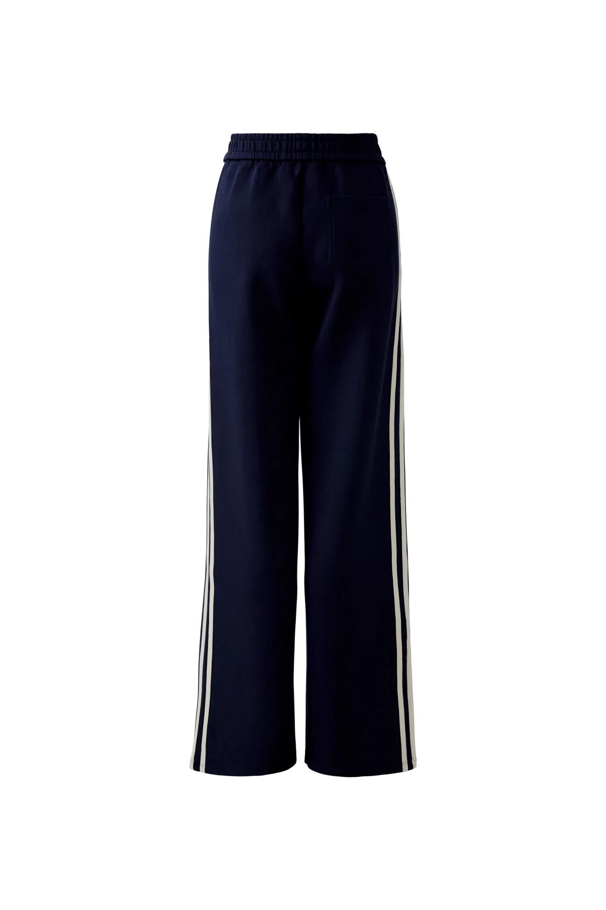 Slip-on pants with contrast stripes on the side Gallery