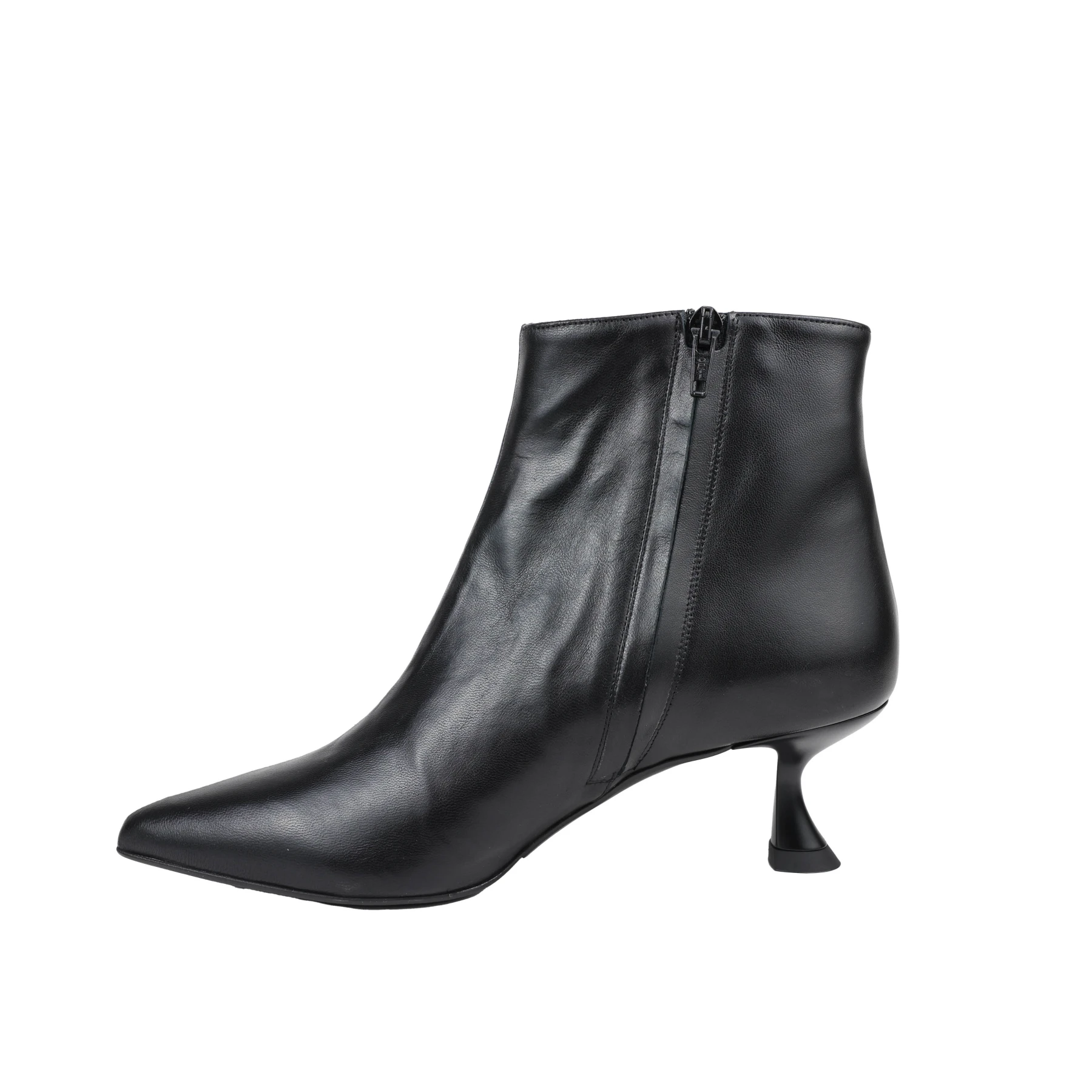 Pointed-Toe Booties With Sculptural Heel Gallery
