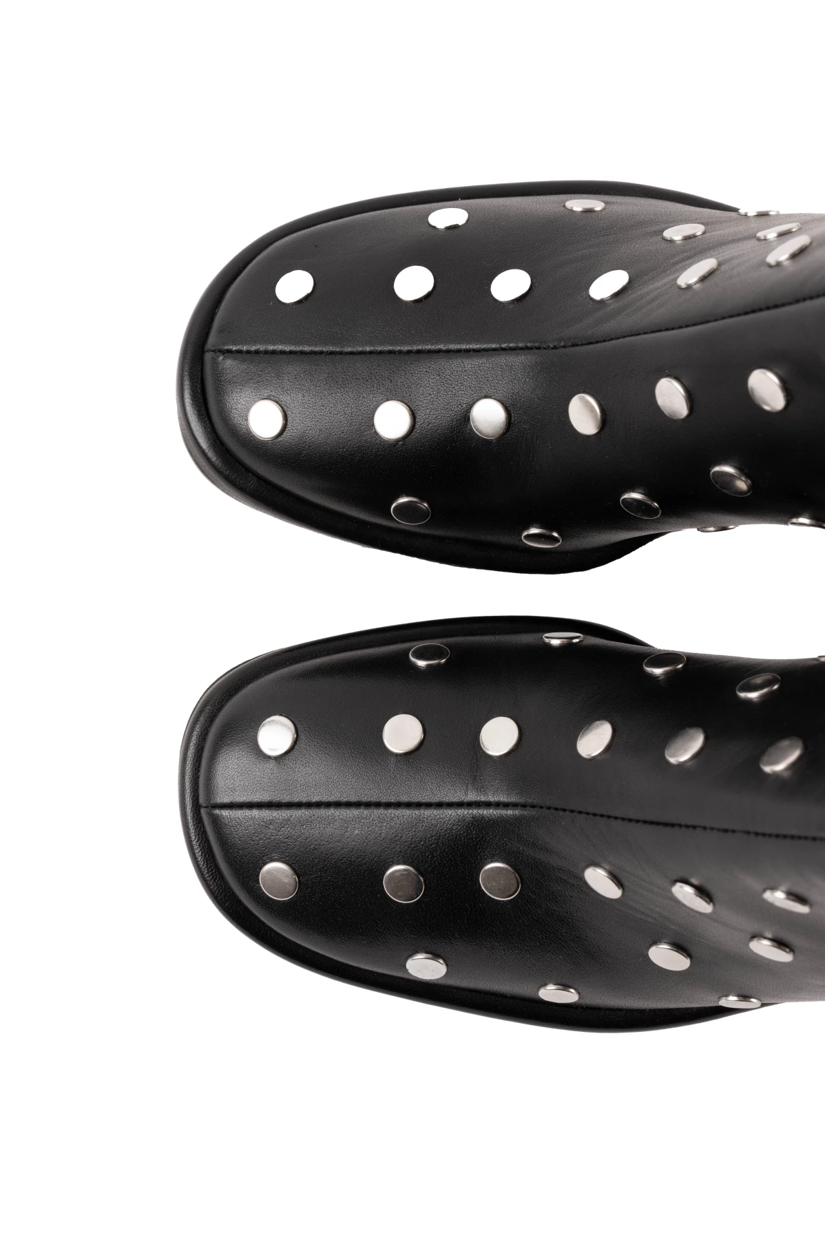 Studded Leather Ankle Boots Gallery