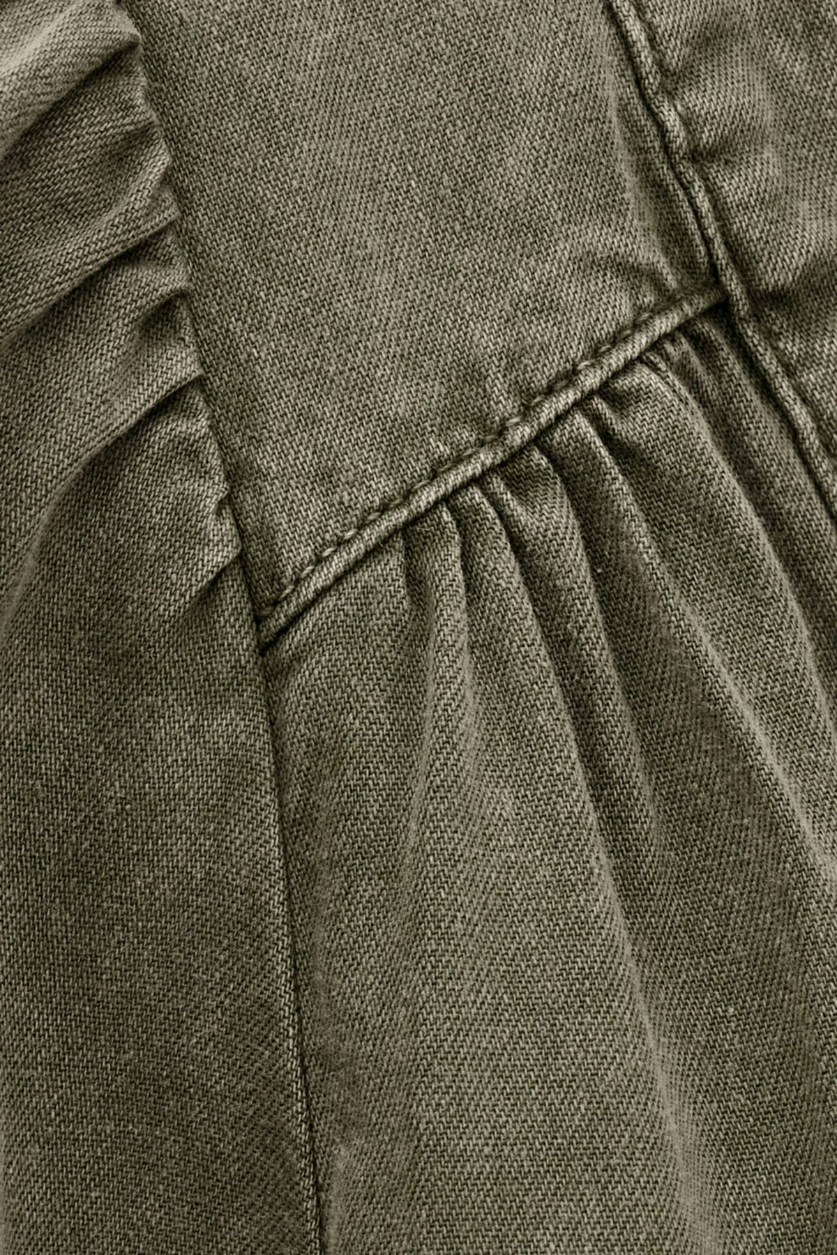 Three-quarter sleeves Wrap Style Top Gallery