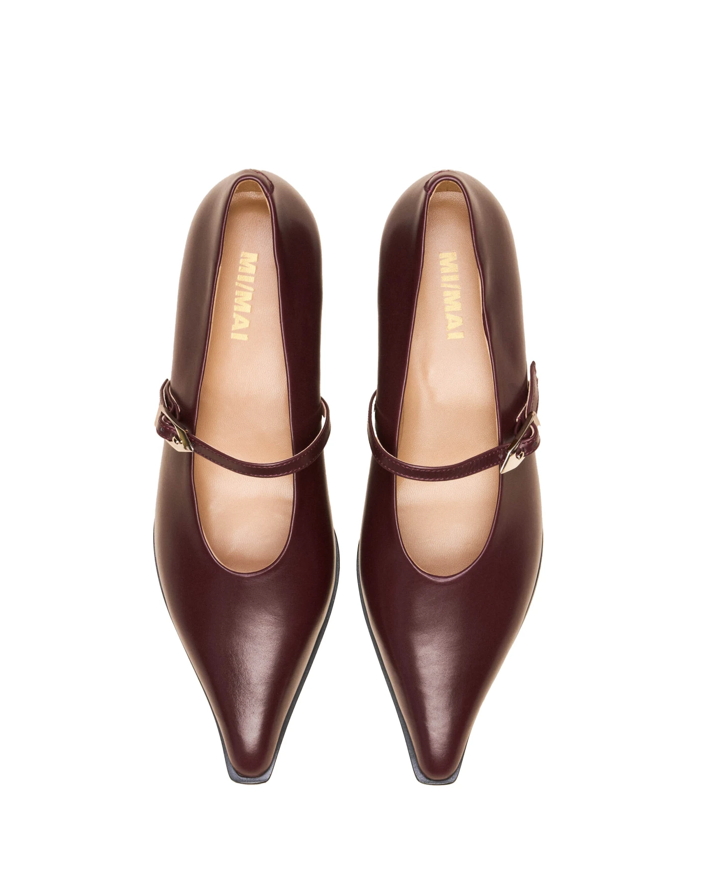 Pointed-Toe Mary Jane Heeled Pump Gallery