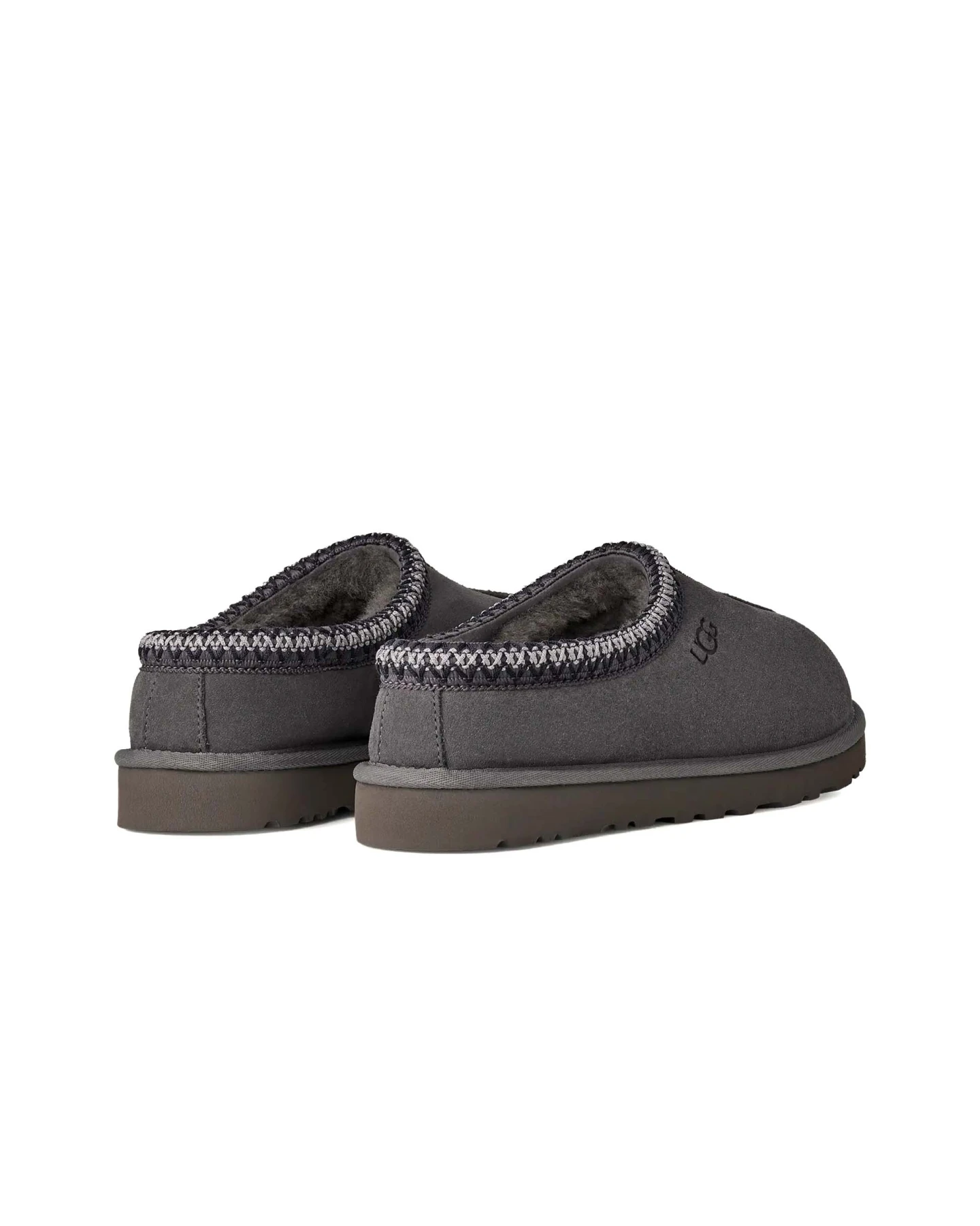 TASMAN II Suede Slippers with Stitching Gallery