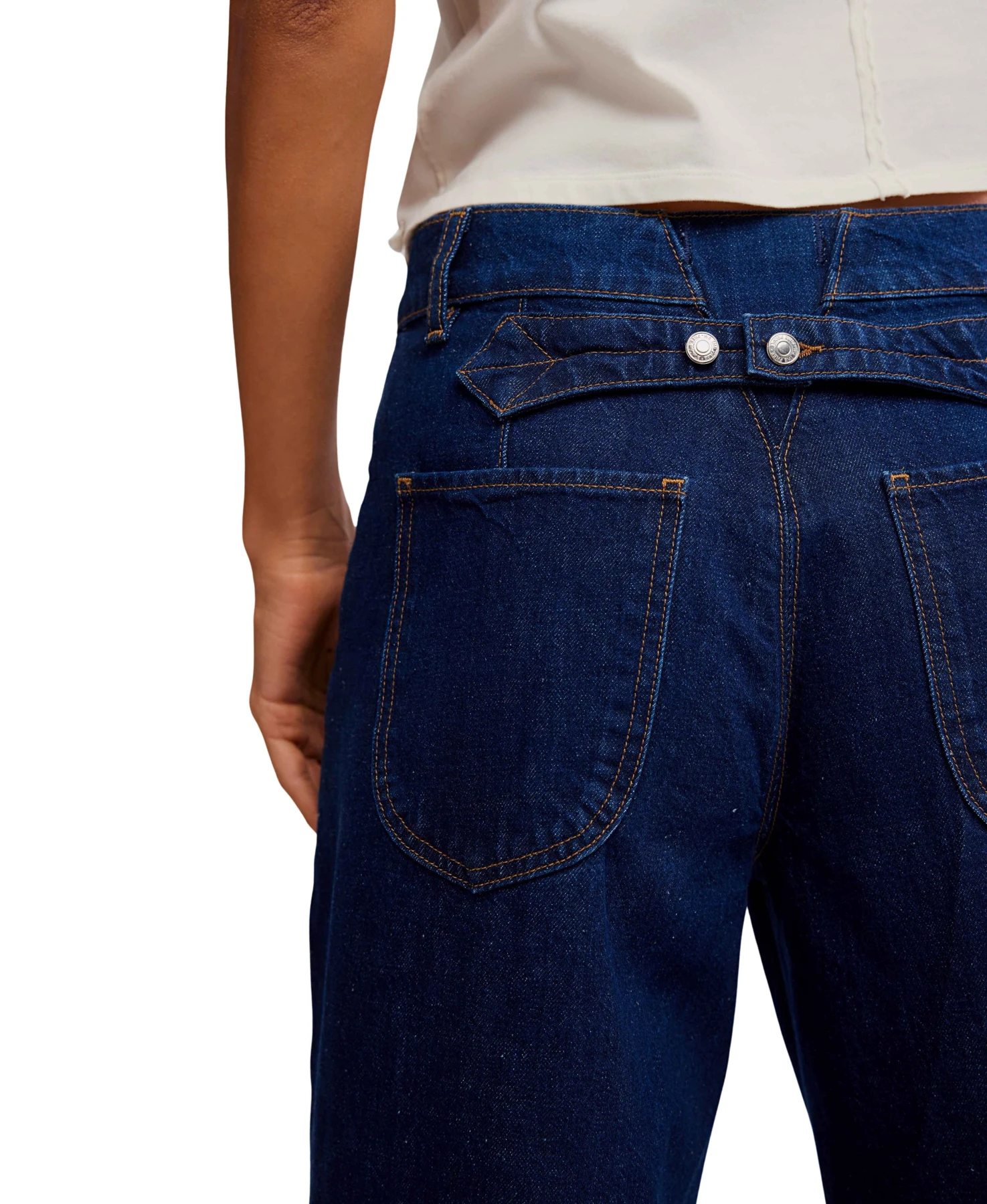 Alia Wide Leg High Rise Jeans Gallery