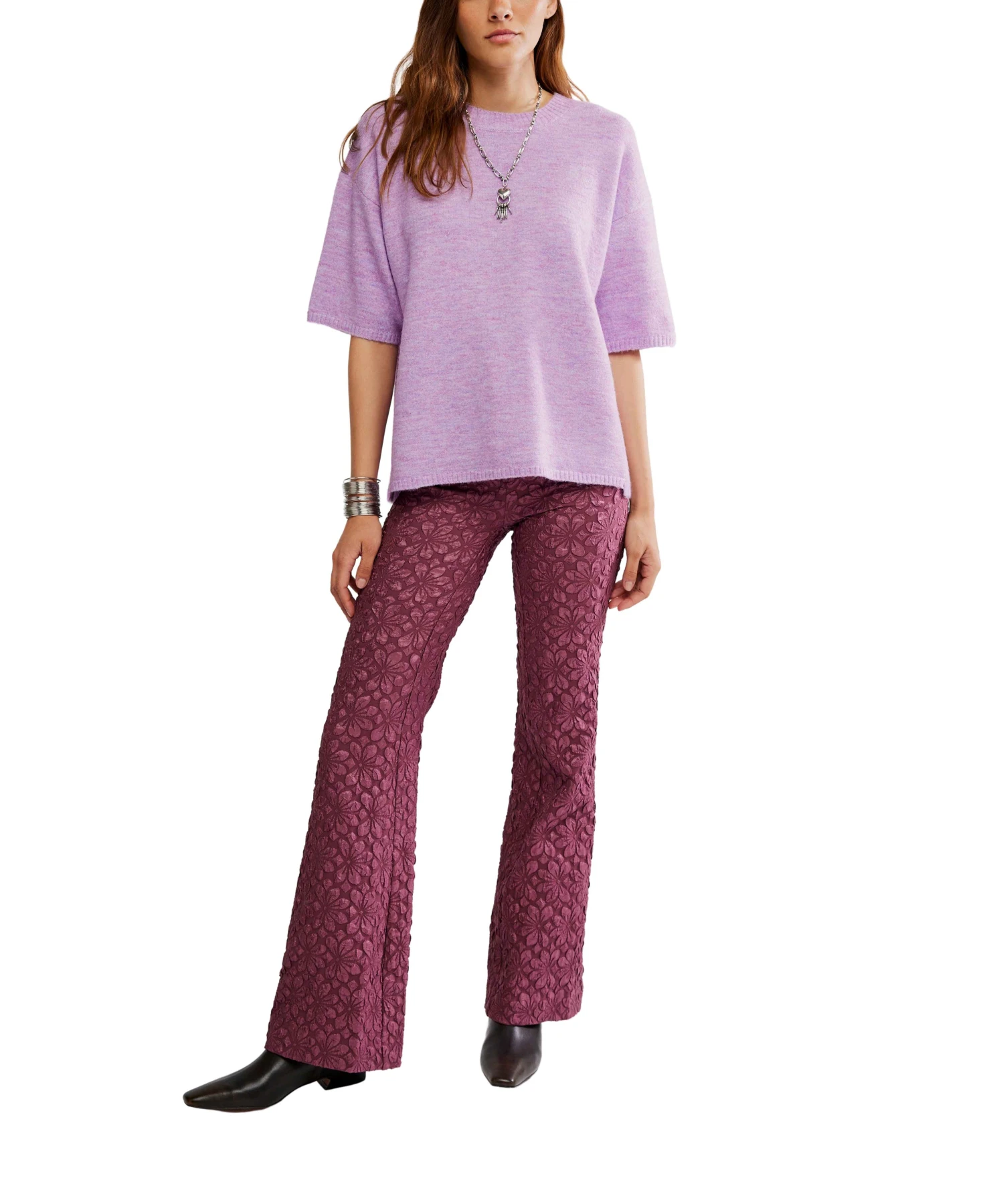 Margot Short Sleeve Sweater Gallery