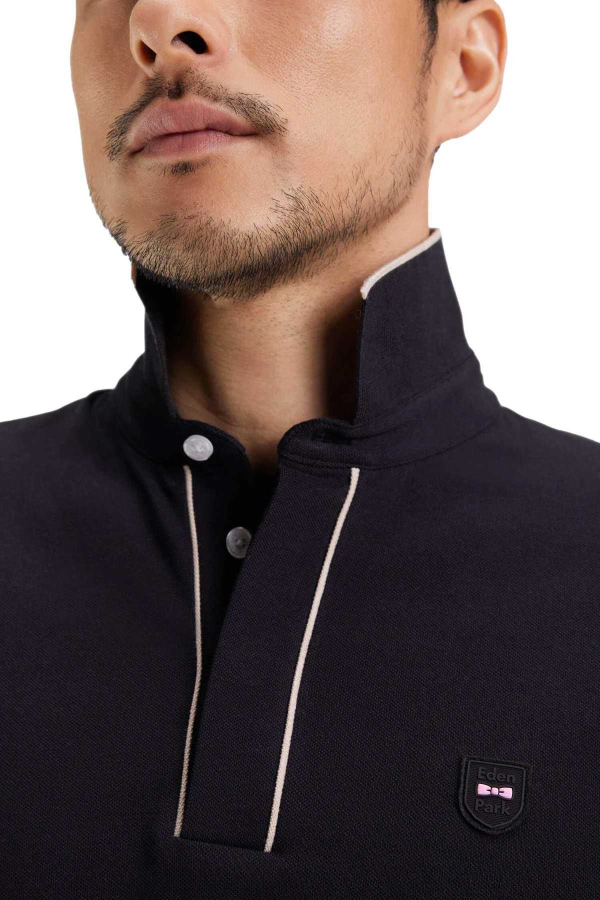 Long-sleeved Slim Fit Polo Gallery